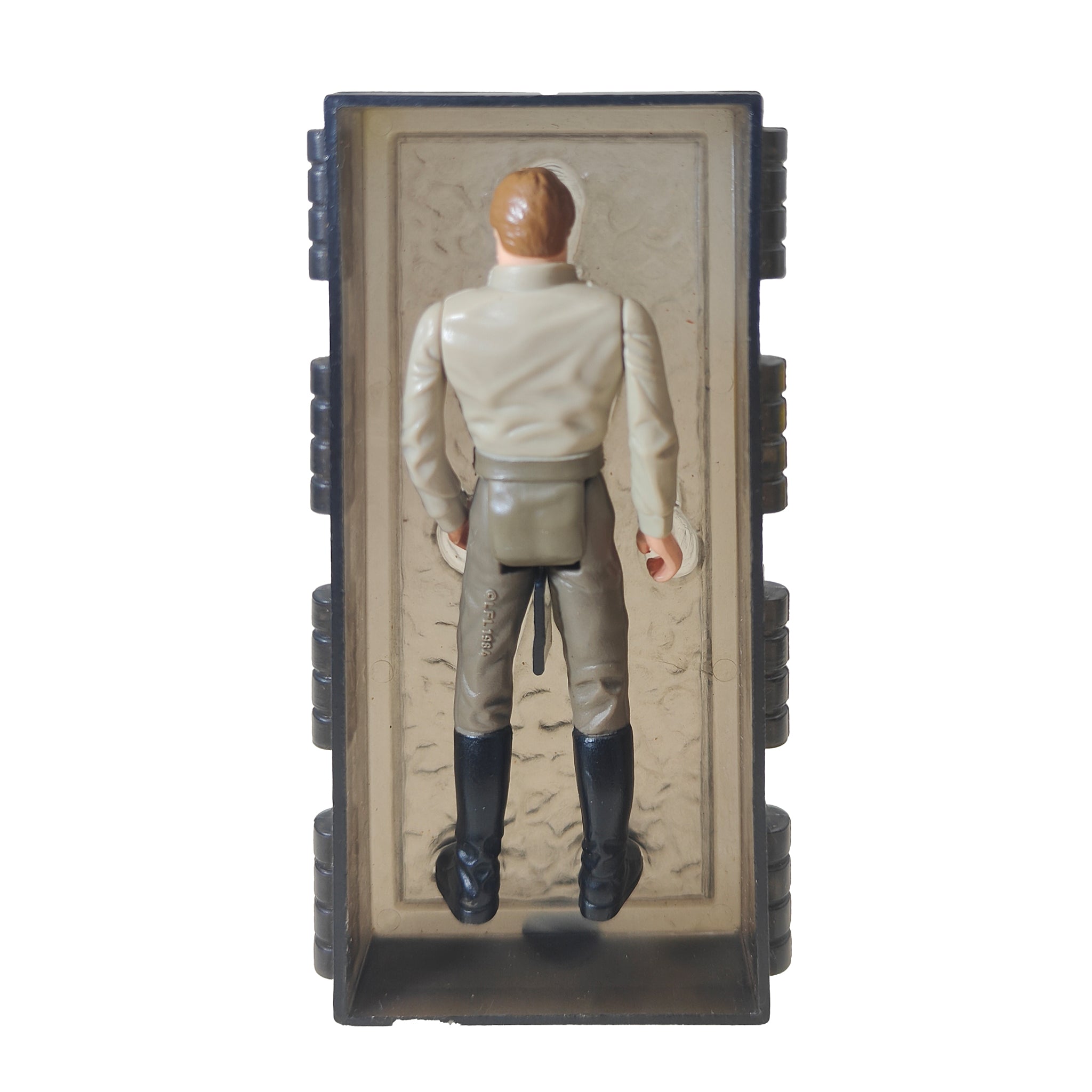 Star Wars Vintage Han Solo Carbonite  Last 17 Figure Tri-Logo Complete 1985 – Star Wars, Palitoy, 9.5 cm, 1985, pre-owned collector piece, Uncanny Collectibles Dublin Ireland