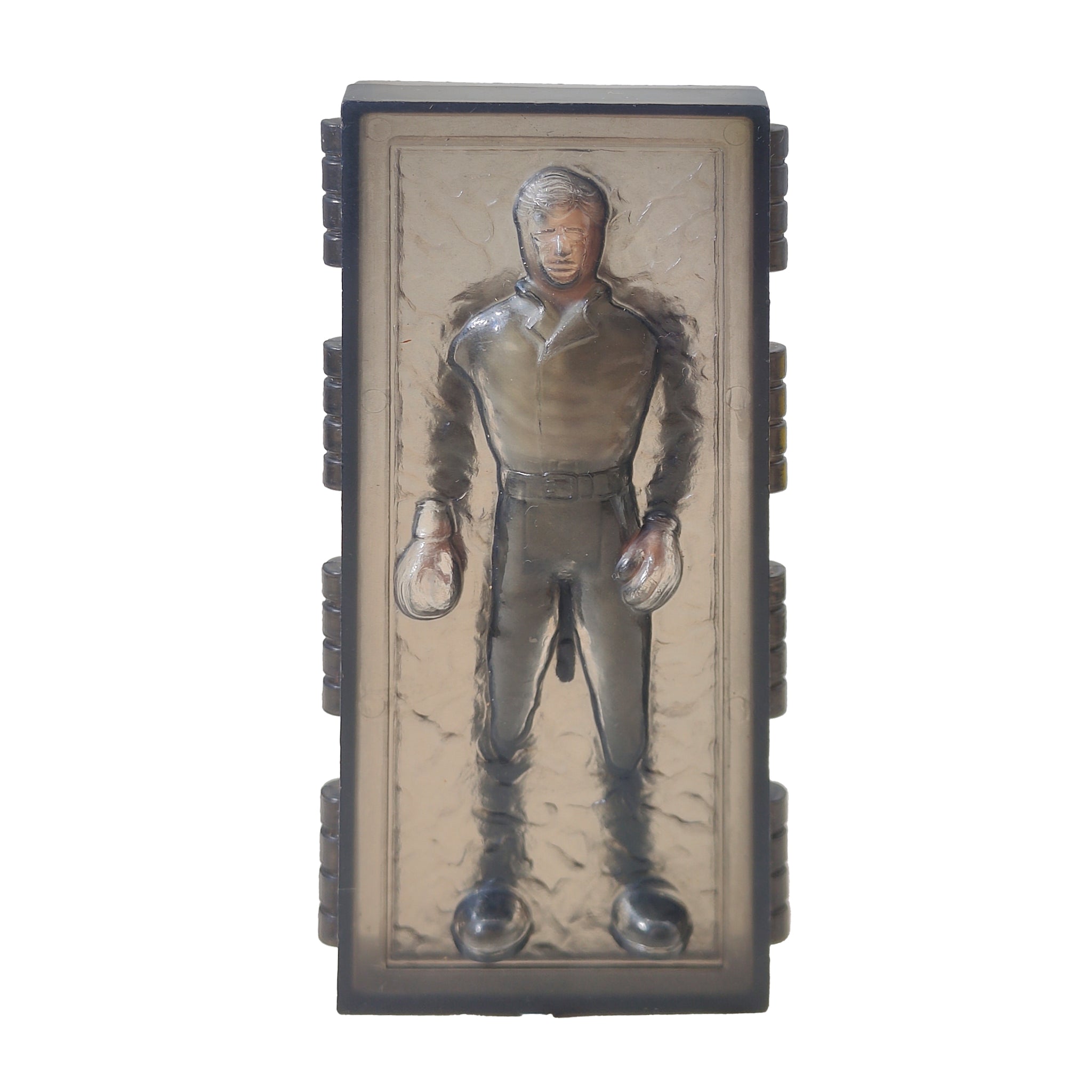 Star Wars Vintage Han Solo Carbonite  Last 17 Figure Tri-Logo Complete 1985 – Star Wars, Palitoy, 9.5 cm, 1985, pre-owned collector piece, Uncanny Collectibles Dublin Ireland