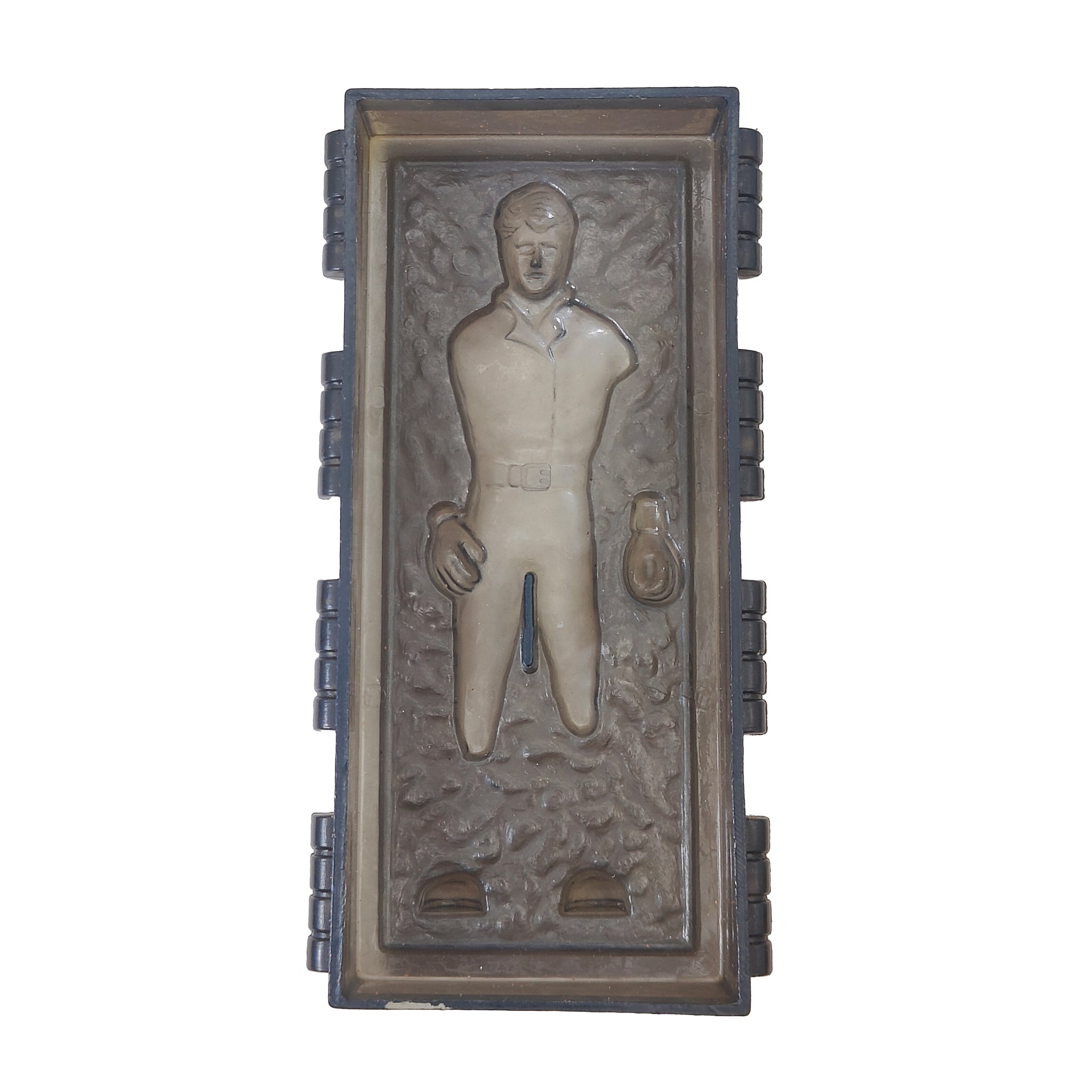 Star Wars Vintage Han Solo Carbonite  Last 17 Figure Tri-Logo Complete 1985 – Star Wars, Palitoy, 9.5 cm, 1985, pre-owned collector piece, Uncanny Collectibles Dublin Ireland