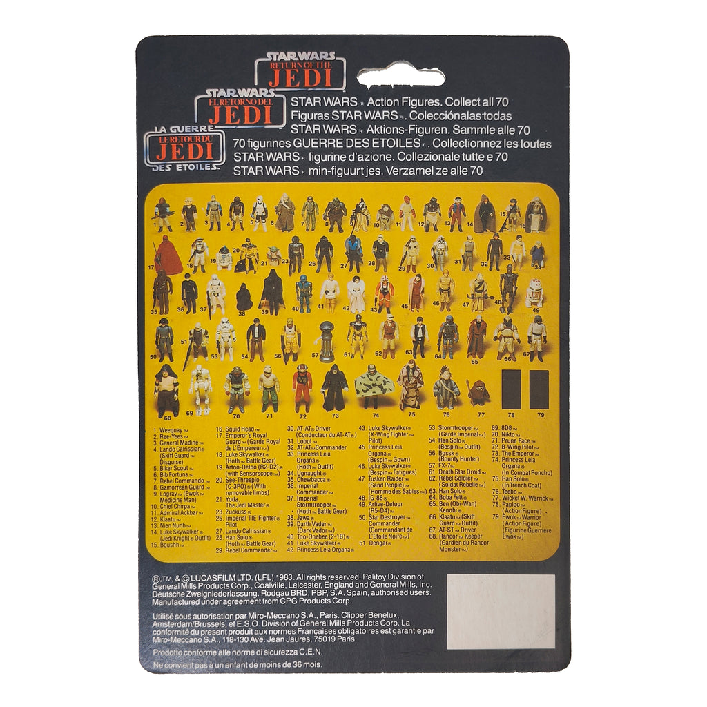 Star Wars Vintage Imperial Dignitary Last 17 Figure Tri-Logo Complete 1985 – Star Wars, Palitoy, 9.5 cm, 1985, pre-owned collector piece, Uncanny Collectibles Dublin Ireland
