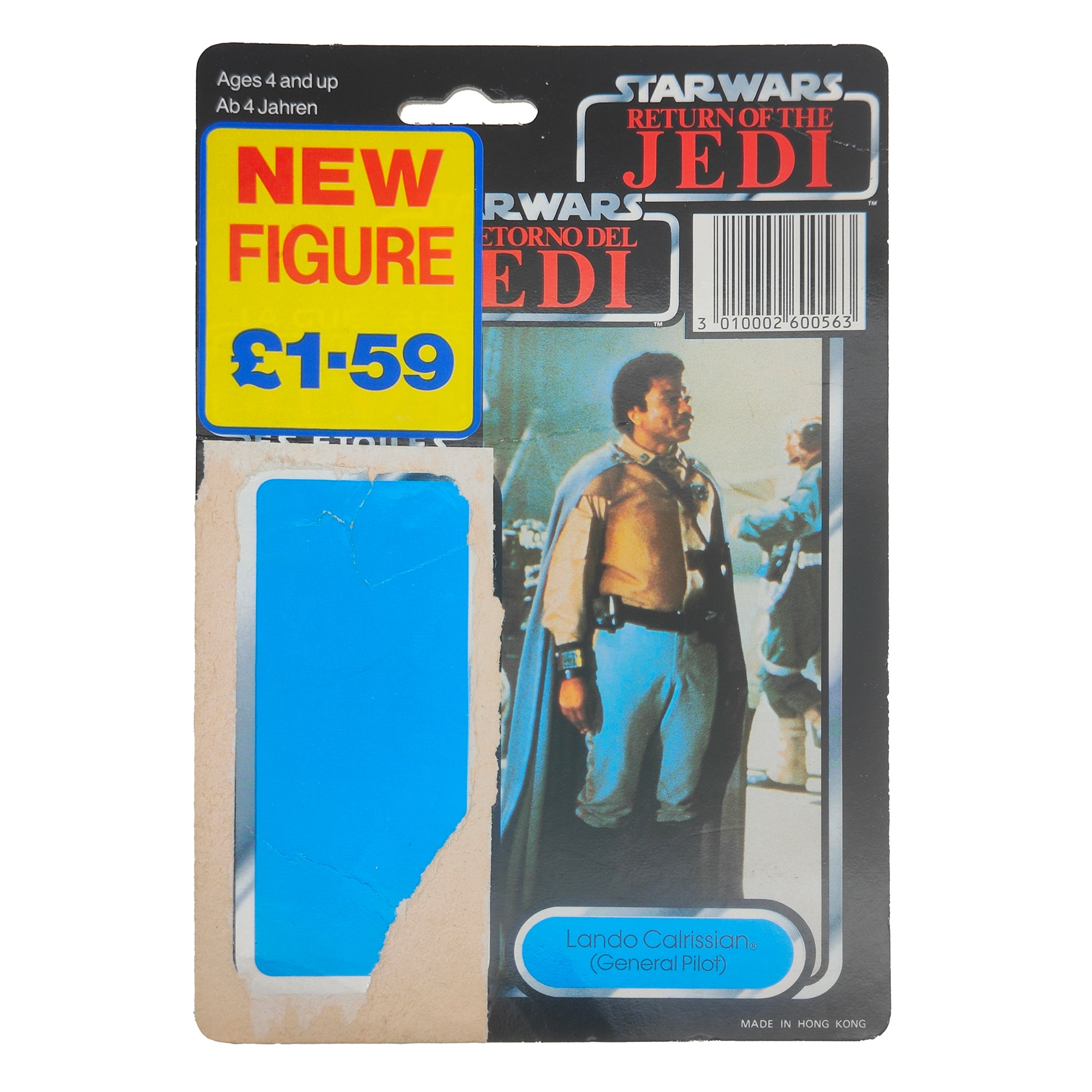 Star Wars Vintage Lando Calrissian General Pilot Last 17 Action Figure Complete 1985 – Star Wars, Palitoy, 9.5 cm, 1985, pre-owned collector piece, Uncanny Collectibles Dublin Ireland