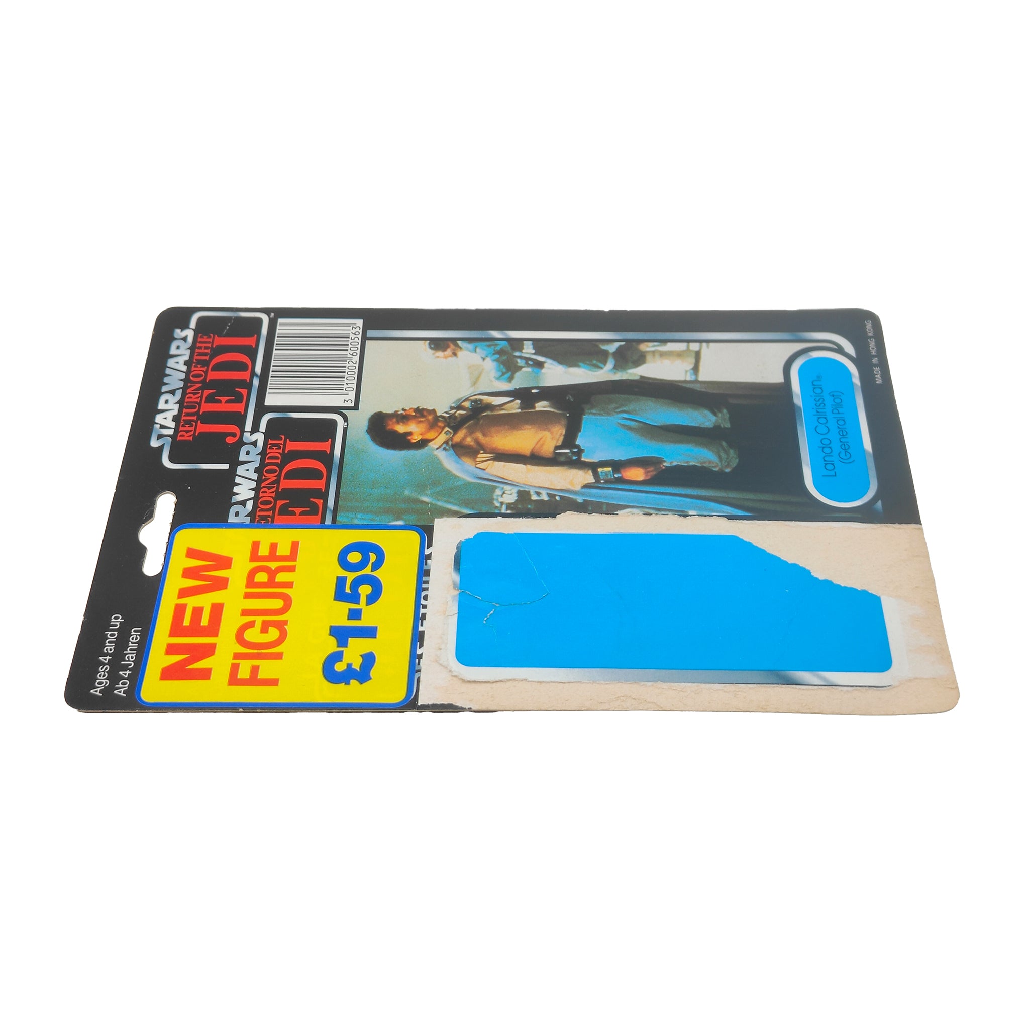 Star Wars Vintage Lando Calrissian General Pilot Last 17 Action Figure Complete 1985