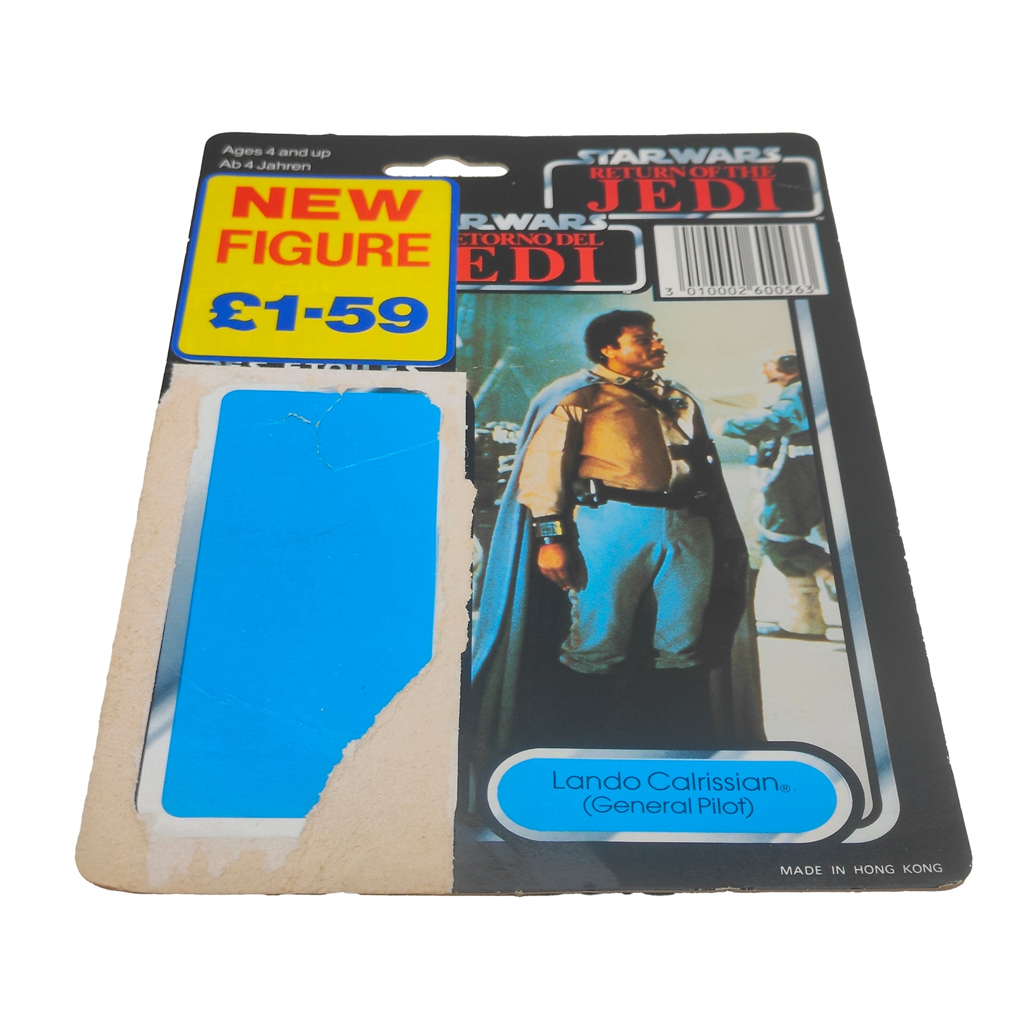 Star Wars Vintage Lando Calrissian General Pilot Last 17 Action Figure Complete 1985