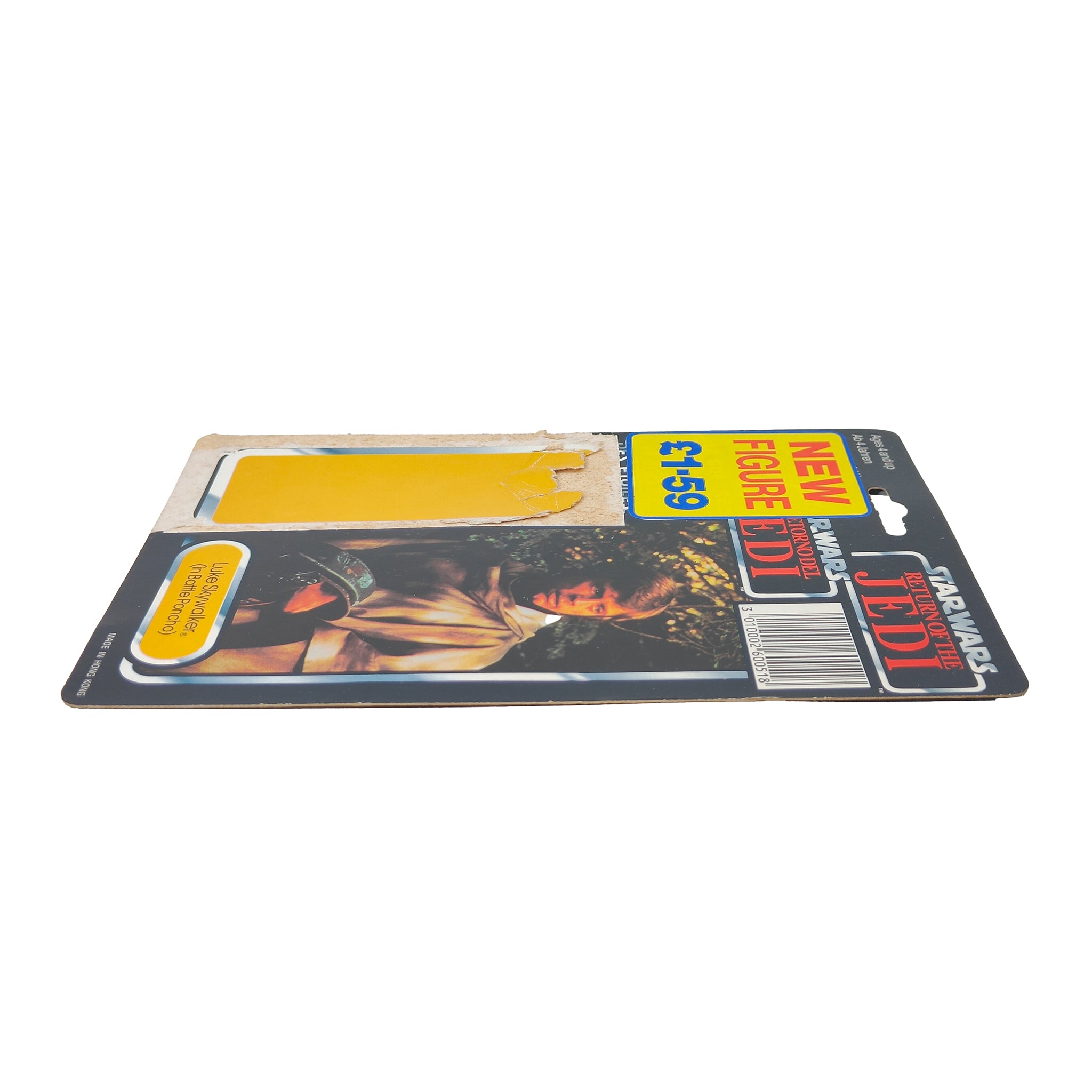 Star Wars Vintage Luke Skywalker Battle Poncho Last 17 Figure Tri-Logo Complete 1985 – Star Wars, Palitoy, 9.5 cm, 1985, pre-owned collector piece, Uncanny Collectibles Dublin Ireland
