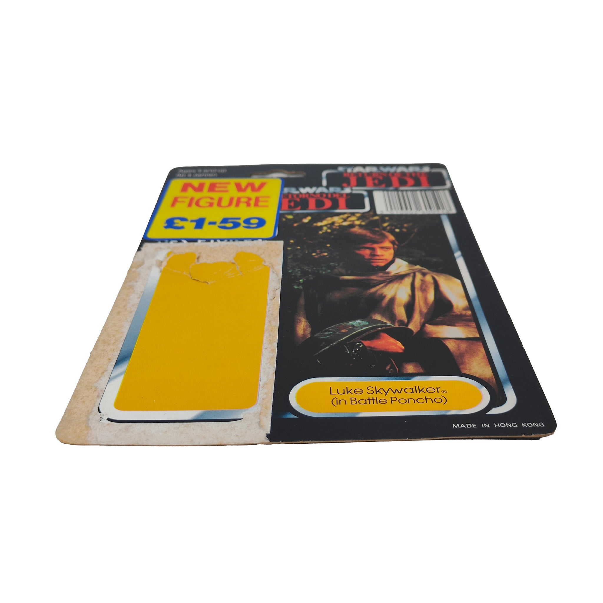 Star Wars Vintage Luke Skywalker Battle Poncho Last 17 Figure Tri-Logo Complete 1985 – Star Wars, Palitoy, 9.5 cm, 1985, pre-owned collector piece, Uncanny Collectibles Dublin Ireland