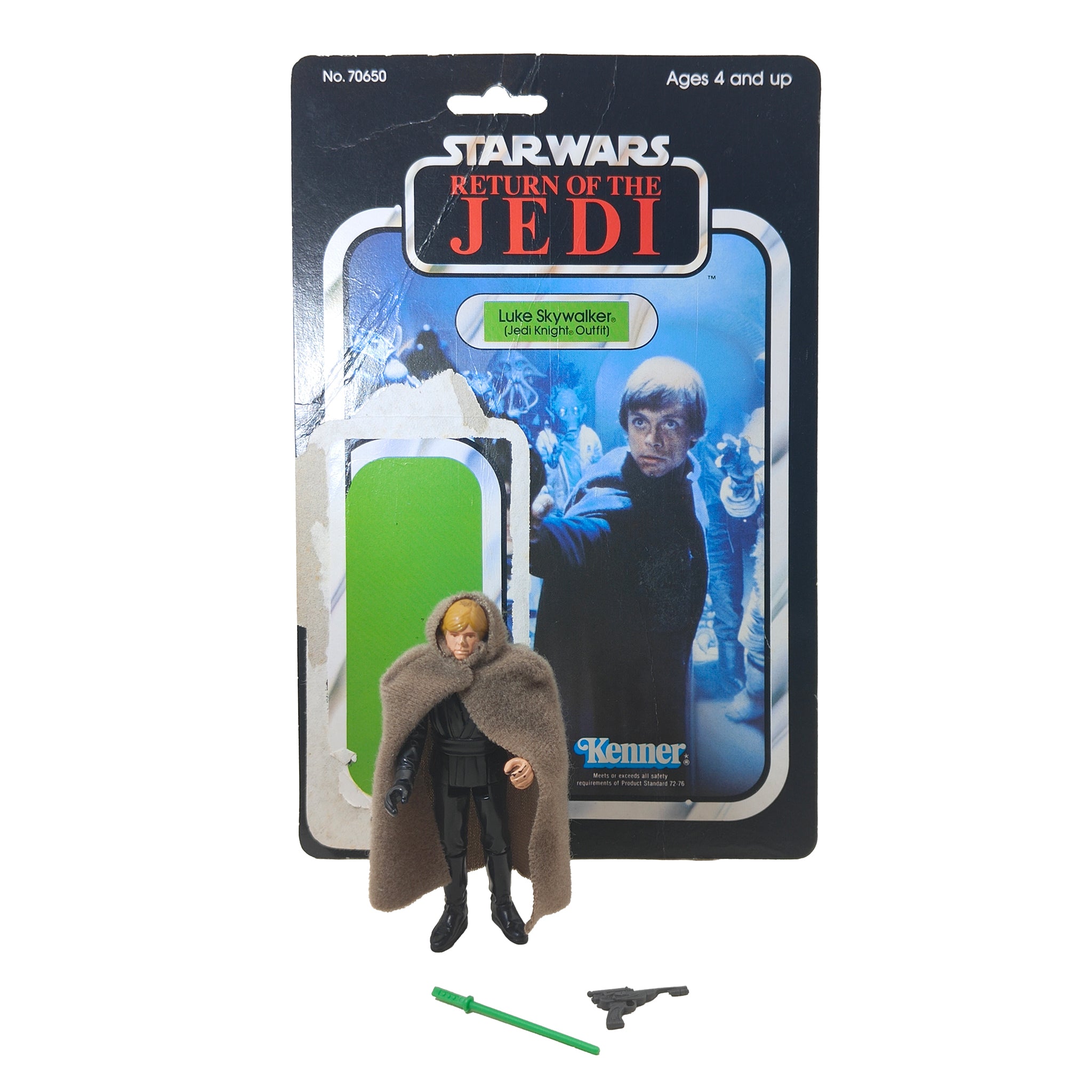 Star Wars Vintage Luke Skywalker Jedi Knight Kenner ROTJ 1983 – Star Wars, Kenner, 9.5 cm, 1983, pre-owned collector piece, Uncanny Collectibles Dublin Ireland