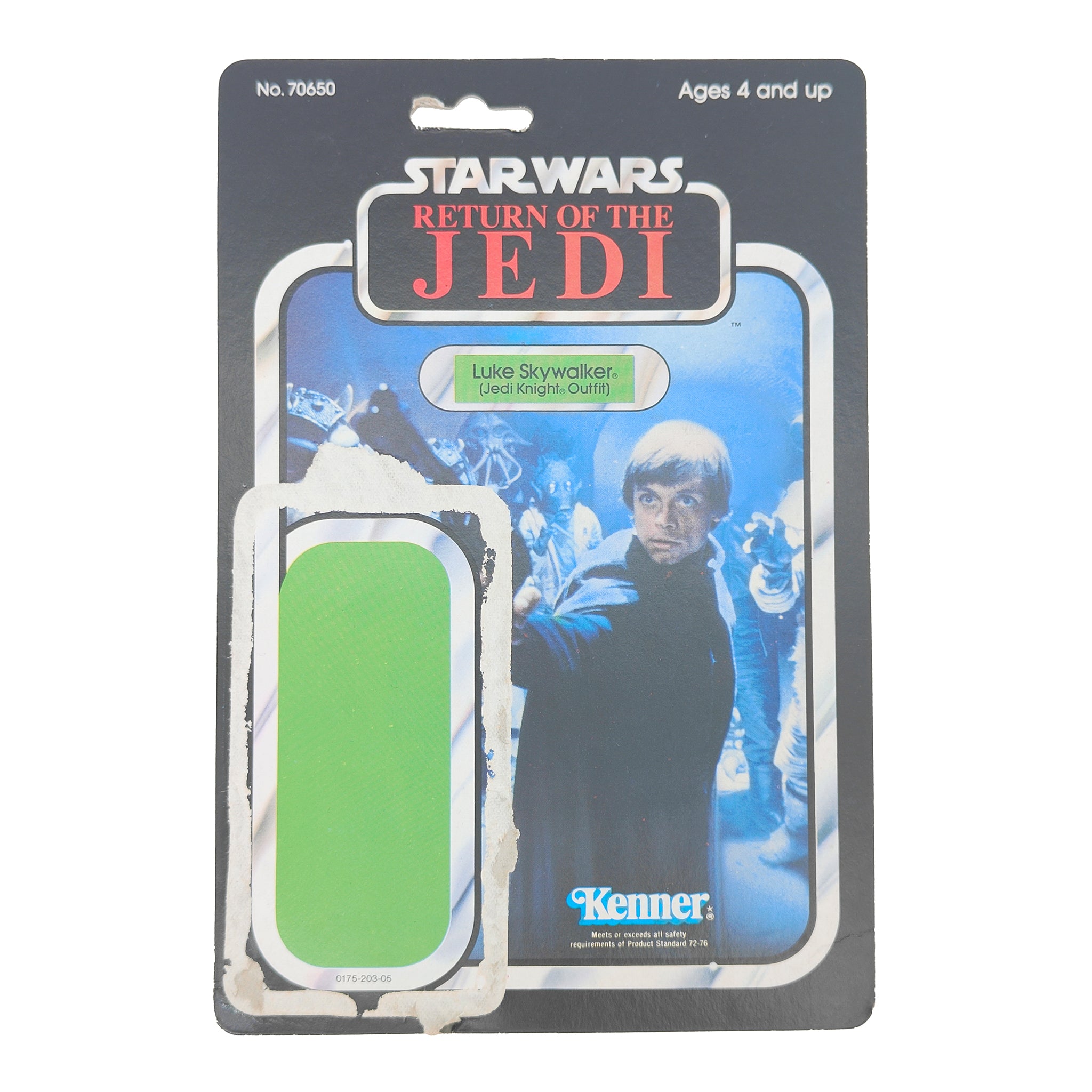 Star Wars Vintage Luke Skywalker Jedi Knight Kenner ROTJ 1983 – Star Wars, Kenner, 9.5 cm, 1983, pre-owned collector piece, Uncanny Collectibles Dublin Ireland