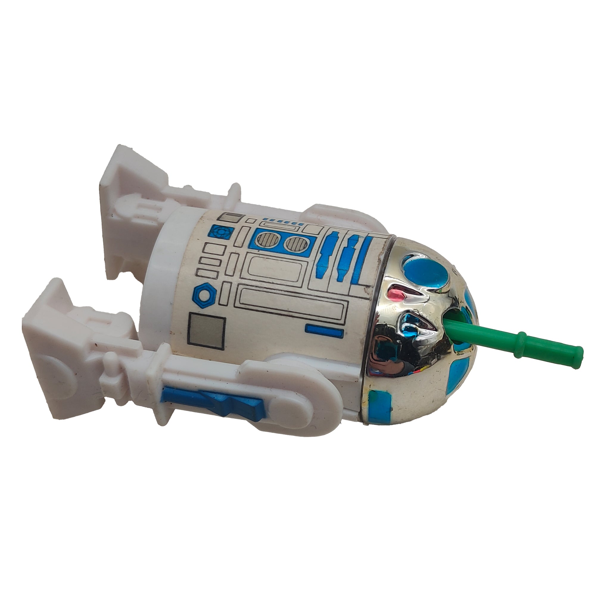 Star Wars Vintage R2-D2 Pop Up Lightsaber Figure Last 17 Tri-Logo 1985 – Star Wars, Palitoy, 9.5 cm, 1985, pre-owned collector piece, Uncanny Collectibles Dublin Ireland