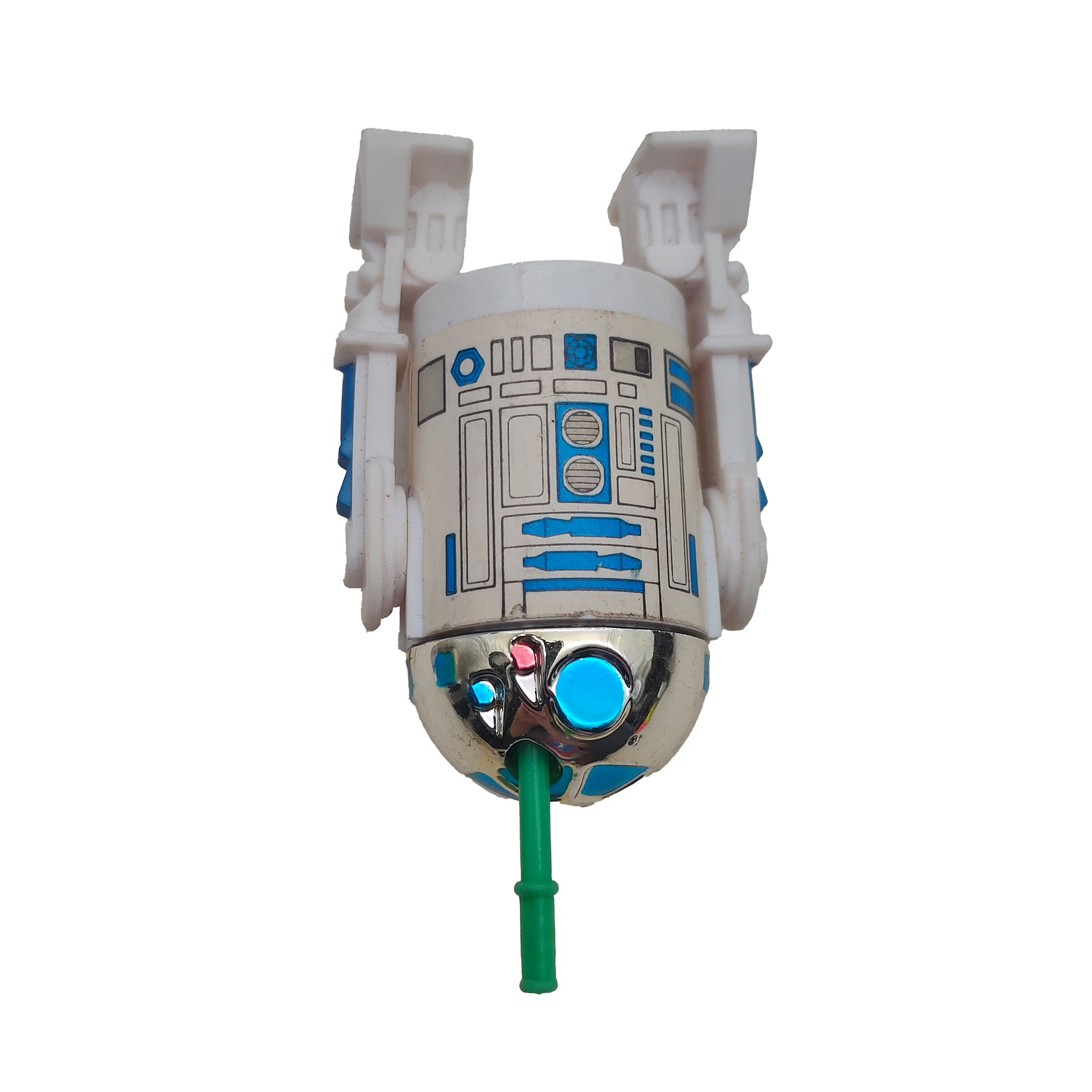 Star Wars Vintage R2-D2 Pop Up Lightsaber Figure Last 17 Tri-Logo 1985 – Star Wars, Palitoy, 9.5 cm, 1985, pre-owned collector piece, Uncanny Collectibles Dublin Ireland