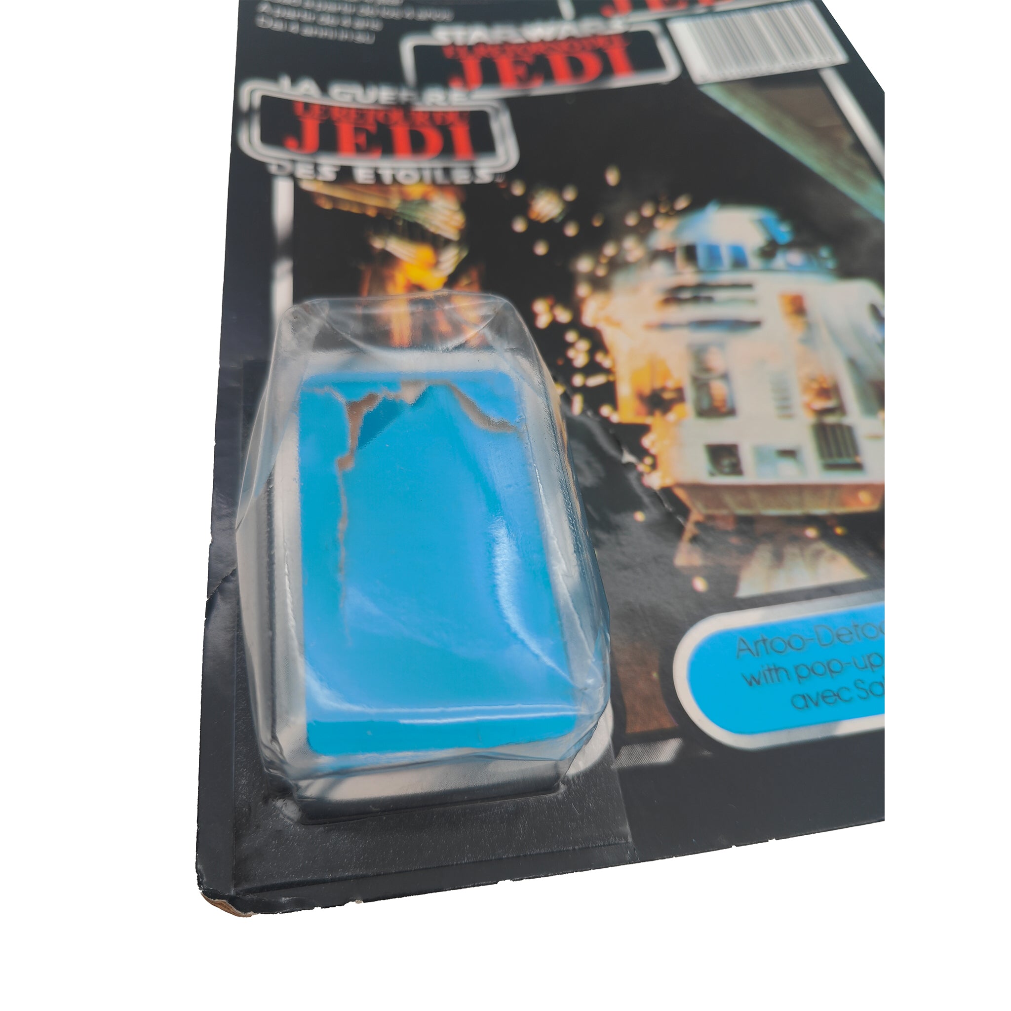 Star Wars Vintage R2-D2 Pop Up Lightsaber Figure Last 17 Tri-Logo 1985 – Star Wars, Palitoy, 9.5 cm, 1985, pre-owned collector piece, Uncanny Collectibles Dublin Ireland