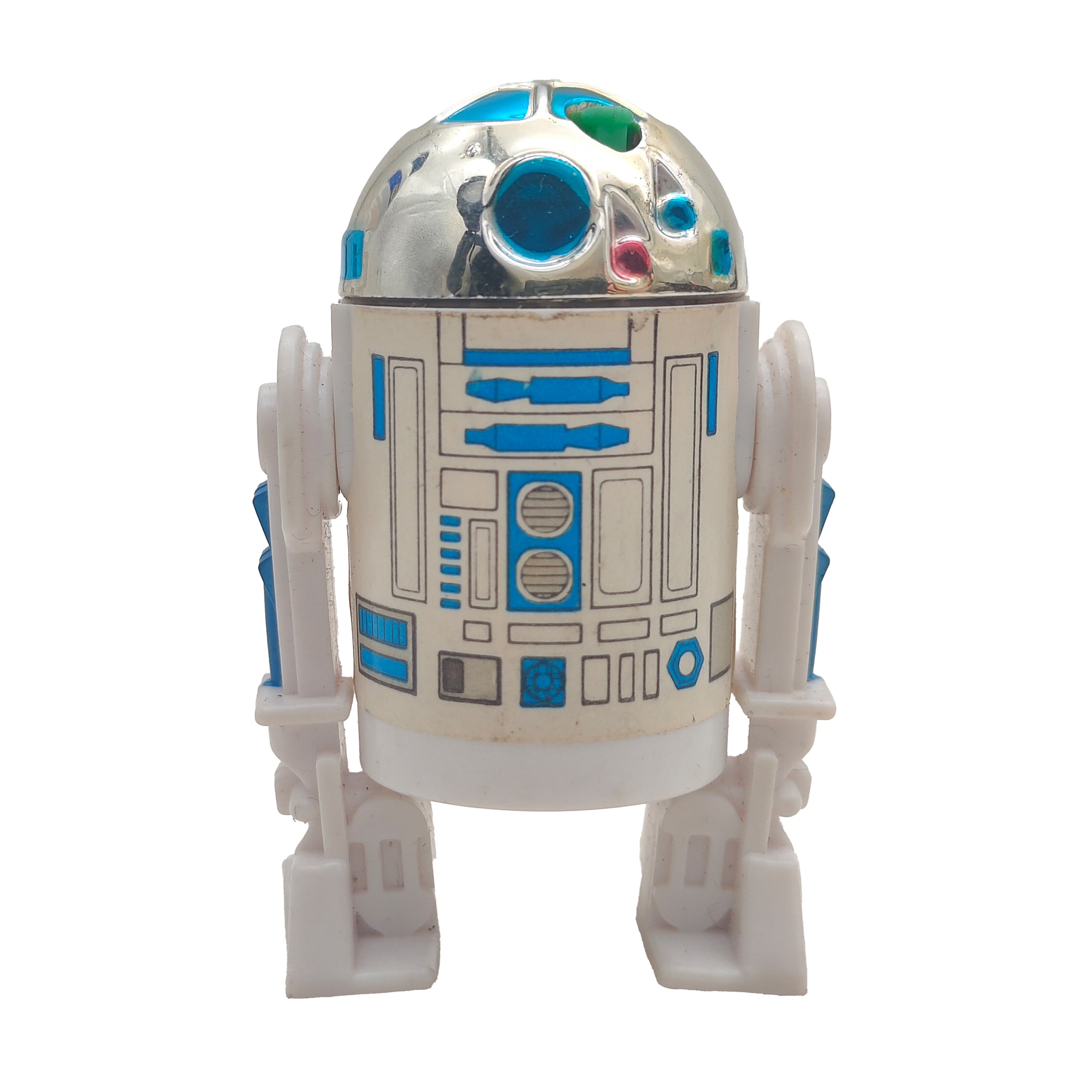 Star Wars Vintage R2-D2 Pop Up Lightsaber Figure Last 17 Tri-Logo 1985 – Star Wars, Palitoy, 9.5 cm, 1985, pre-owned collector piece, Uncanny Collectibles Dublin Ireland