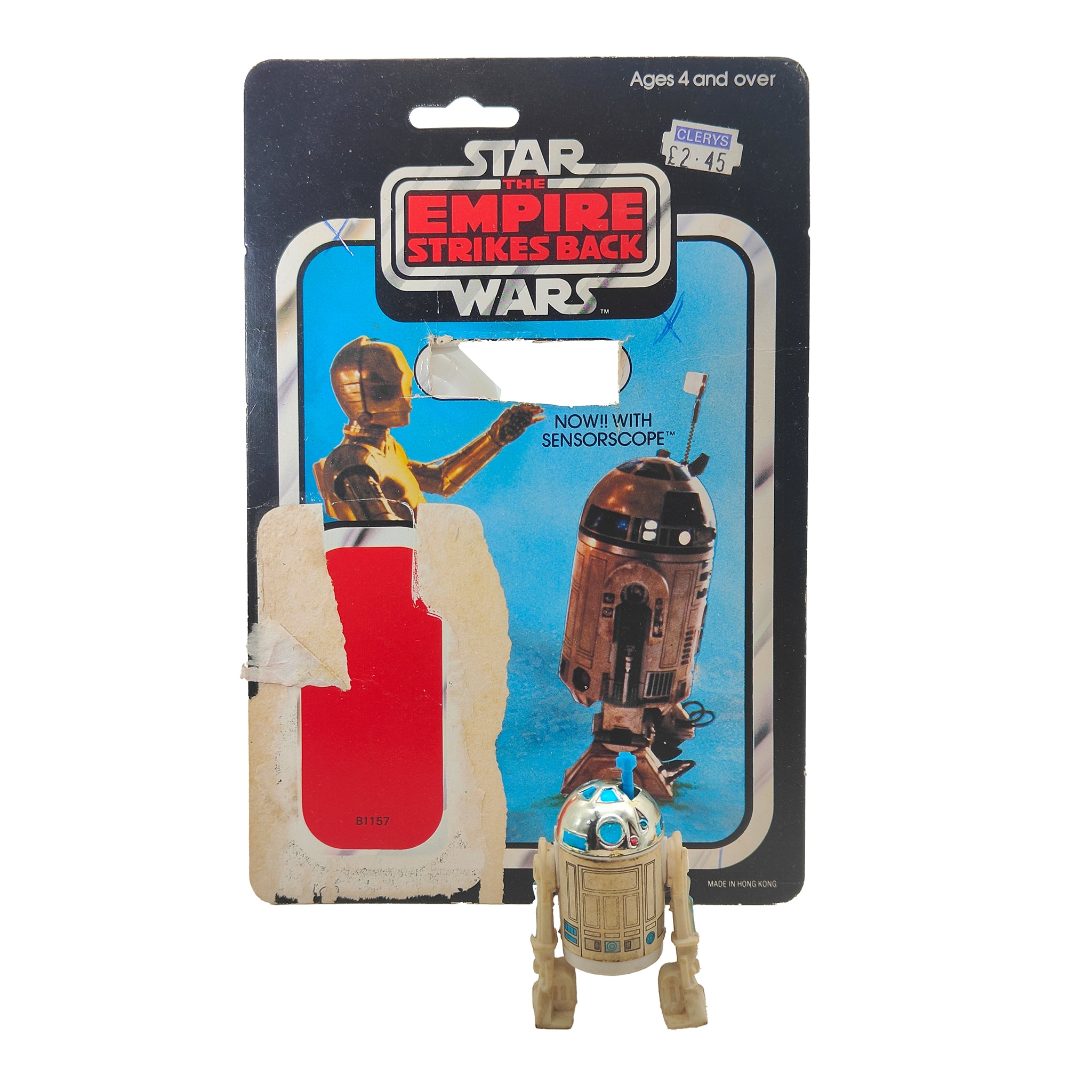 Star Wars Vintage R2-D2 with Sensorscope ROTJ Action Figure Complete 1982