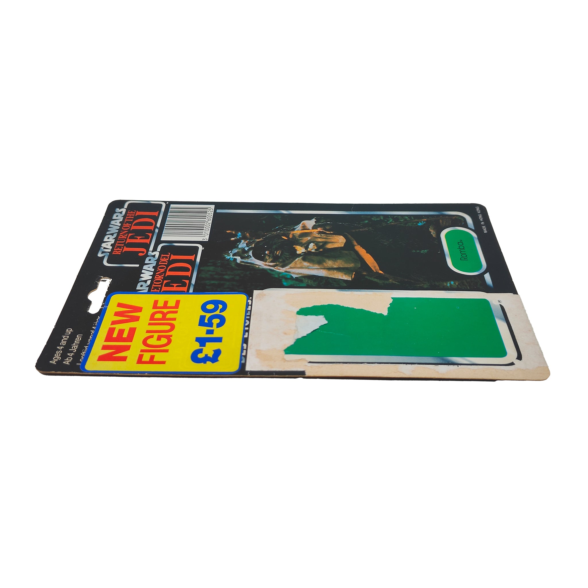 Star Wars Vintage Romba Ewok Last 17 Action Figure Tri-Logo Complete 1985 – Star Wars, Palitoy, 9.5 cm, 1985, pre-owned collector piece, Uncanny Collectibles Dublin Ireland