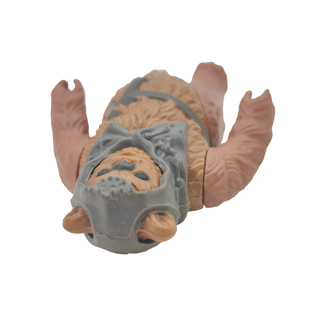 Star Wars Vintage Romba Ewok Last 17 Action Figure Tri-Logo Complete 1985