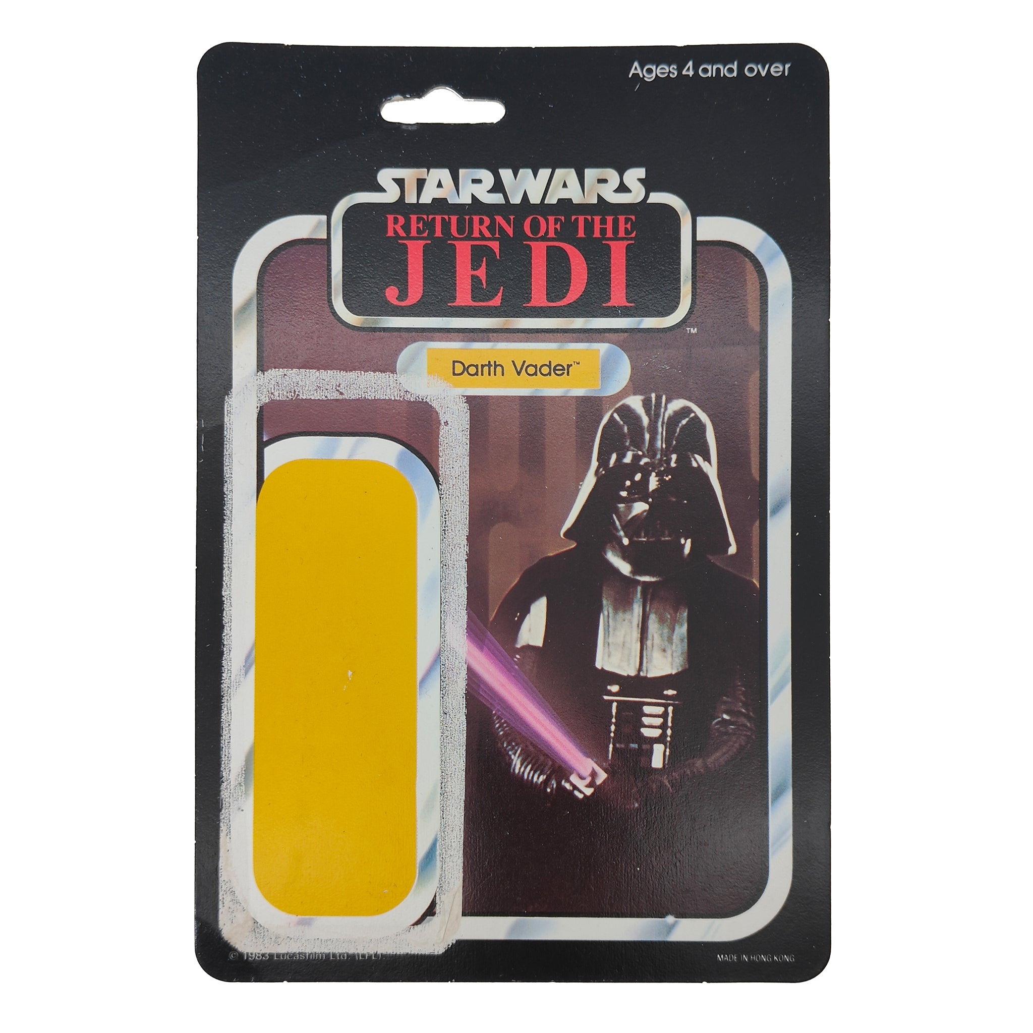 Star Wars Vintage ROTJ Darth Vader With Palitoy Kenner Cardbacks Complete 1983 – Star Wars, Palitoy, 9.5 cm, 1983, pre-owned collector piece, Uncanny Collectibles Dublin Ireland