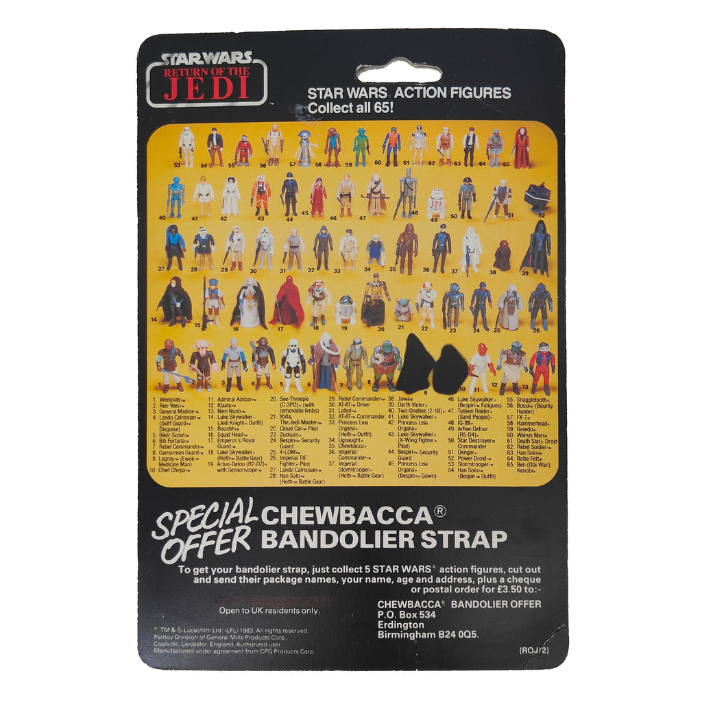 Star Wars Vintage ROTJ Darth Vader With Palitoy Kenner Cardbacks Complete 1983 – Star Wars, Palitoy, 9.5 cm, 1983, pre-owned collector piece, Uncanny Collectibles Dublin Ireland