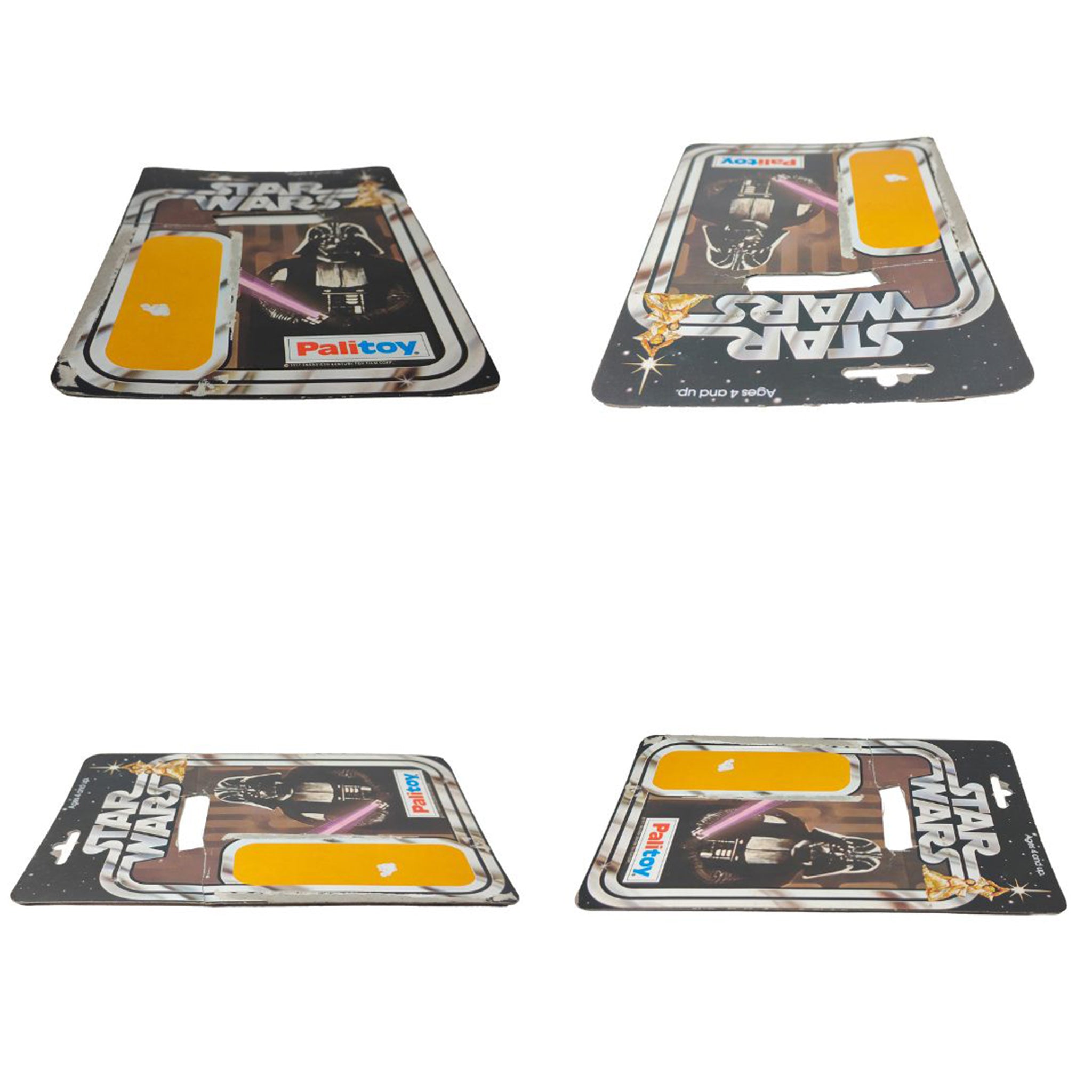 Star Wars Vintage ROTJ Darth Vader With Palitoy Kenner Cardbacks Complete 1983 – Star Wars, Palitoy, 9.5 cm, 1983, pre-owned collector piece, Uncanny Collectibles Dublin Ireland