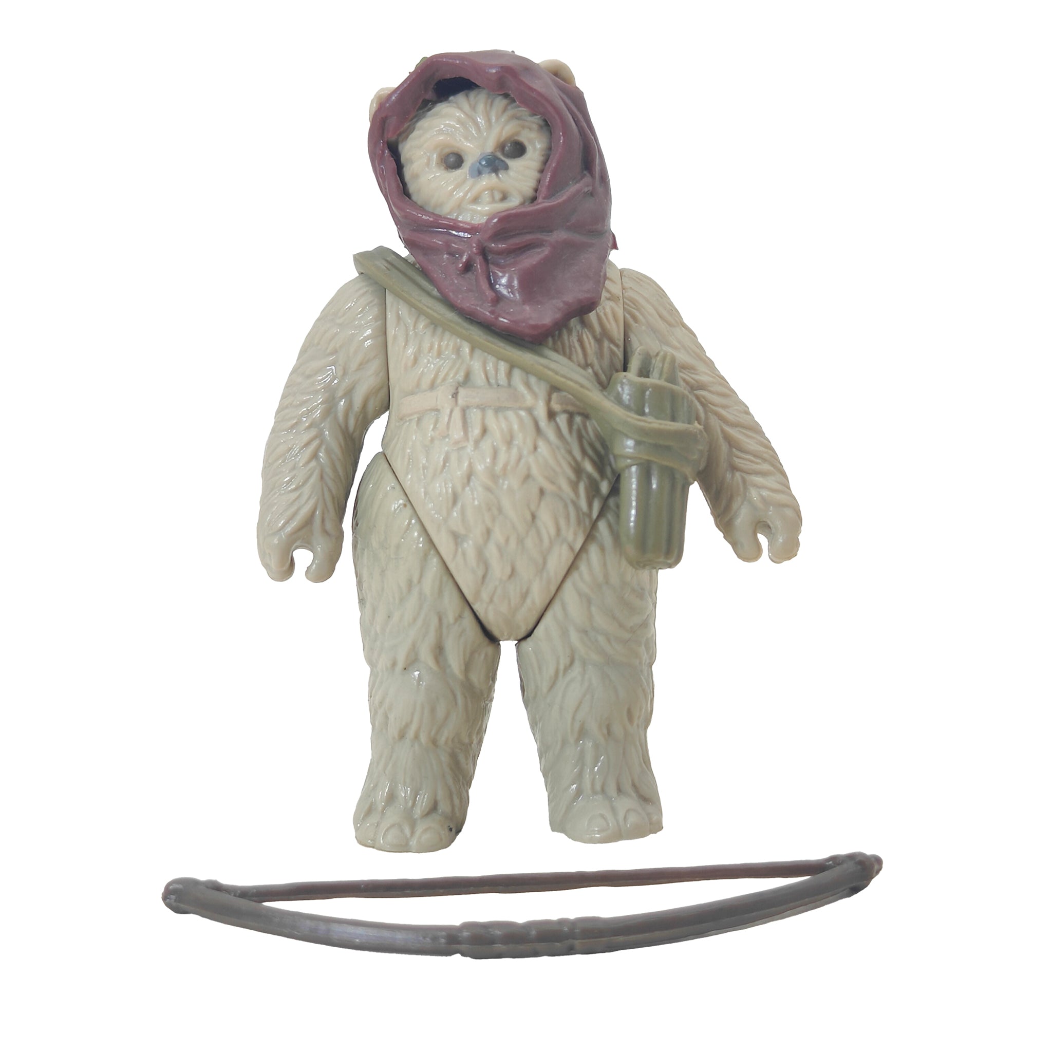 Star Wars Vintage Warok Ewok Last 17 Action Figure Tri-Logo Complete 1985
