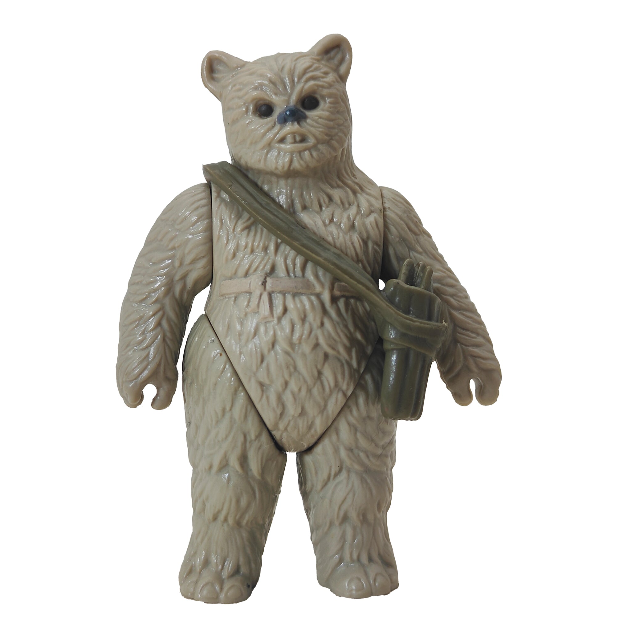 Star Wars Vintage Warok Ewok Last 17 Action Figure Tri-Logo Complete 1985