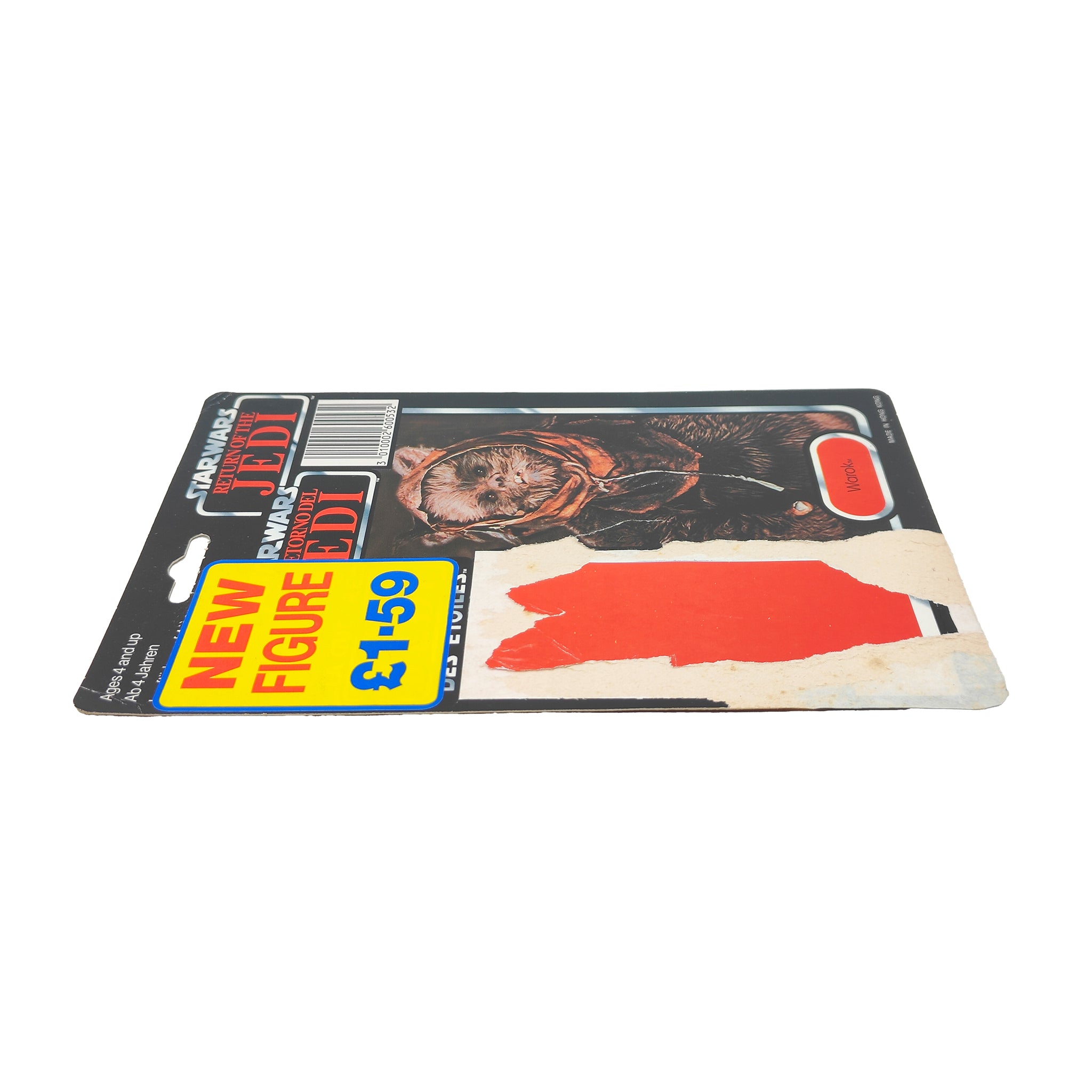 Star Wars Vintage Warok Ewok Last 17 Action Figure Tri-Logo Complete 1985 – Star Wars, Palitoy, 9.5 cm, 1985, pre-owned collector piece, Uncanny Collectibles Dublin Ireland