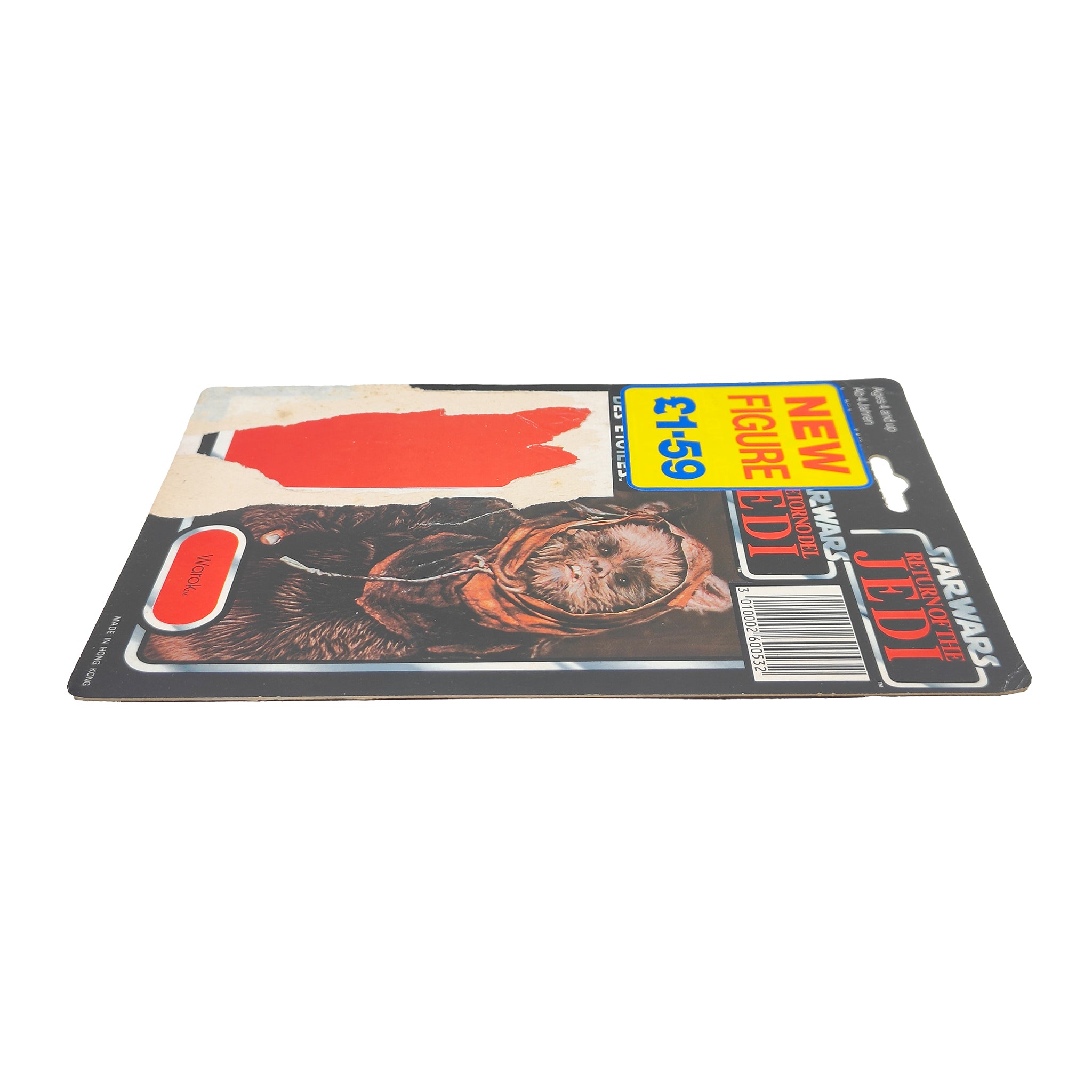 Star Wars Vintage Warok Ewok Last 17 Action Figure Tri-Logo Complete 1985 – Star Wars, Palitoy, 9.5 cm, 1985, pre-owned collector piece, Uncanny Collectibles Dublin Ireland
