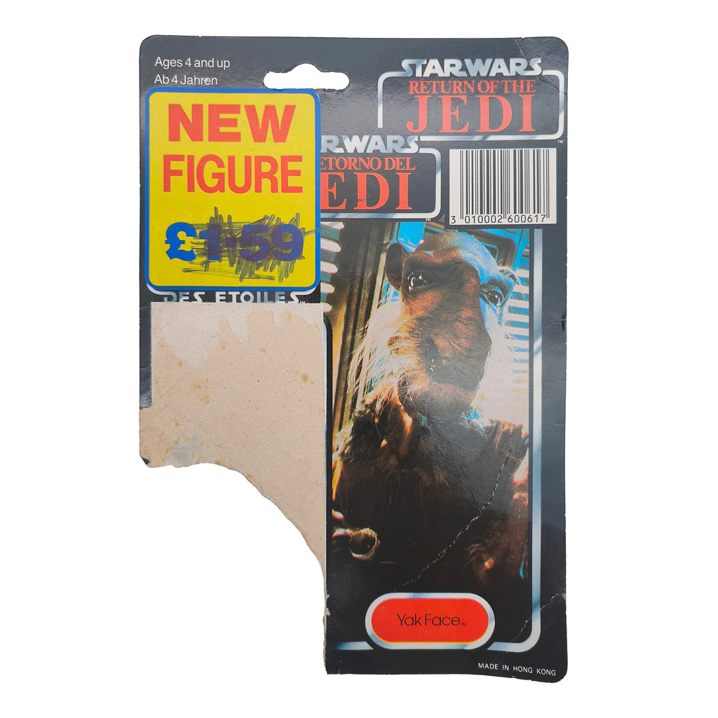 Star Wars Vintage Yak Face Figure Last 17 Tri-Logo Complete 1985 – Star Wars, Palitoy, 9.5 cm, 1985, pre-owned collector piece, Uncanny Collectibles Dublin Ireland