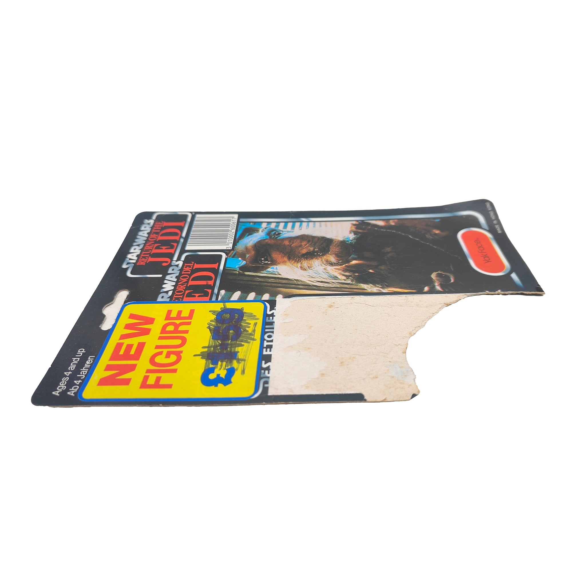 Star Wars Vintage Yak Face Figure Last 17 Tri-Logo Complete 1985 – Star Wars, Palitoy, 9.5 cm, 1985, pre-owned collector piece, Uncanny Collectibles Dublin Ireland