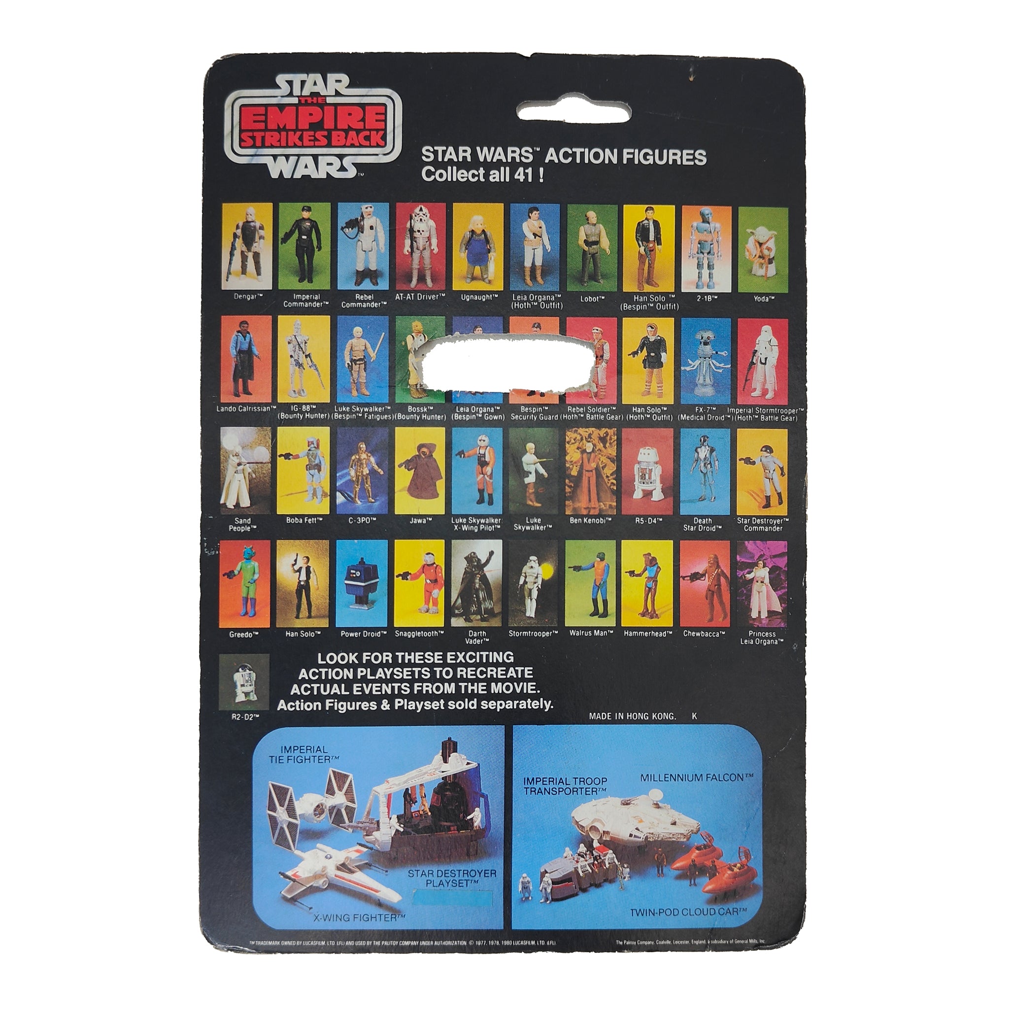 Star Wars Vintage Yoda Palitoy ESB Card Extra Snake Cane Variant 1980 – Star Wars, Palitoy, 9.5 cm, 1980, pre-owned collector piece, Uncanny Collectibles Dublin Ireland