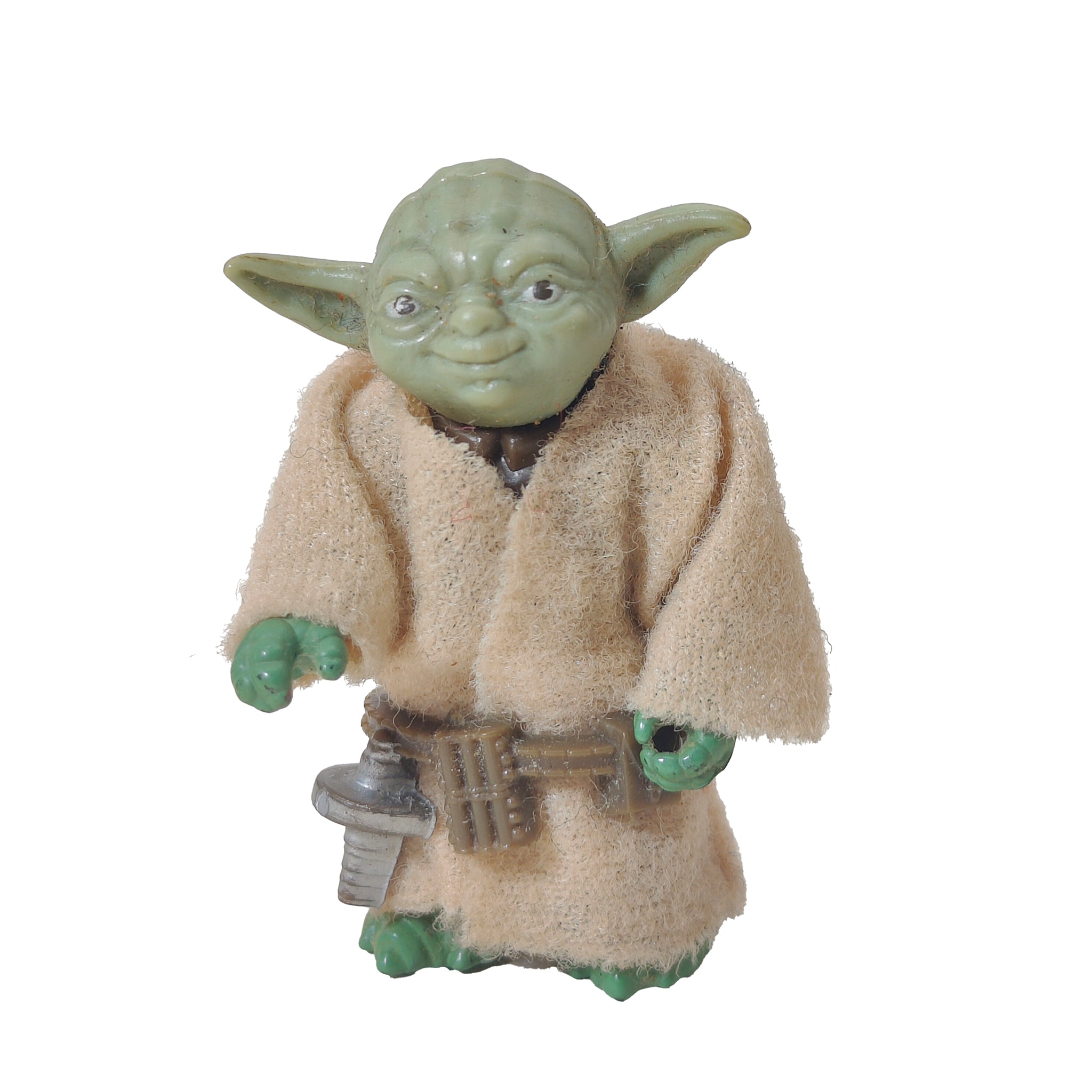 Star Wars Vintage Yoda Palitoy ESB Card Extra Snake Cane Variant 1980 – Star Wars, Palitoy, 9.5 cm, 1980, pre-owned collector piece, Uncanny Collectibles Dublin Ireland