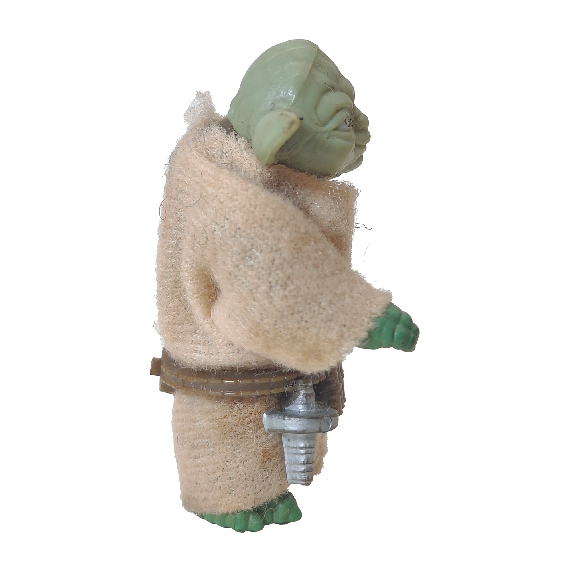 Star Wars Vintage Yoda Palitoy ESB Card Extra Snake Cane Variant 1980 – Star Wars, Palitoy, 9.5 cm, 1980, pre-owned collector piece, Uncanny Collectibles Dublin Ireland