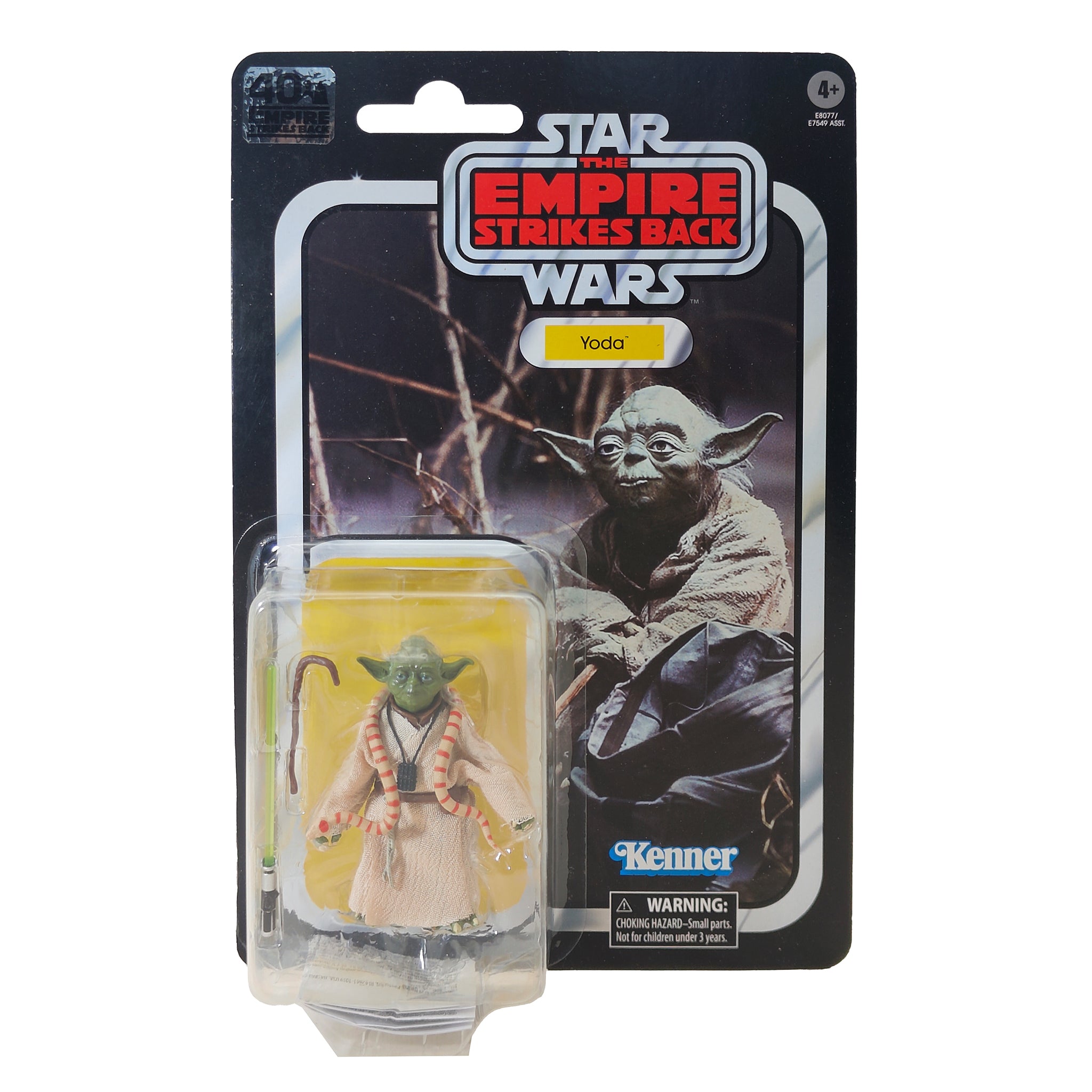 Star Wars Yoda Empire Strikes Back 40th Anniversary Black Series Figure
