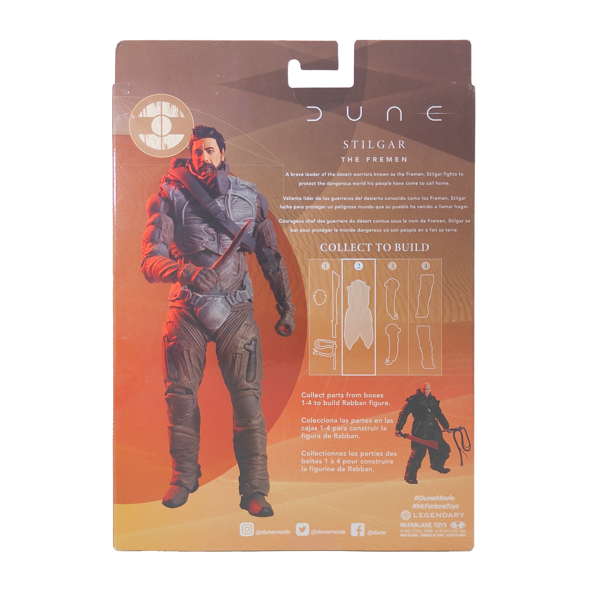 Stilgar The Freman Dune McFarlane Toys Action Figure 2020 18cm