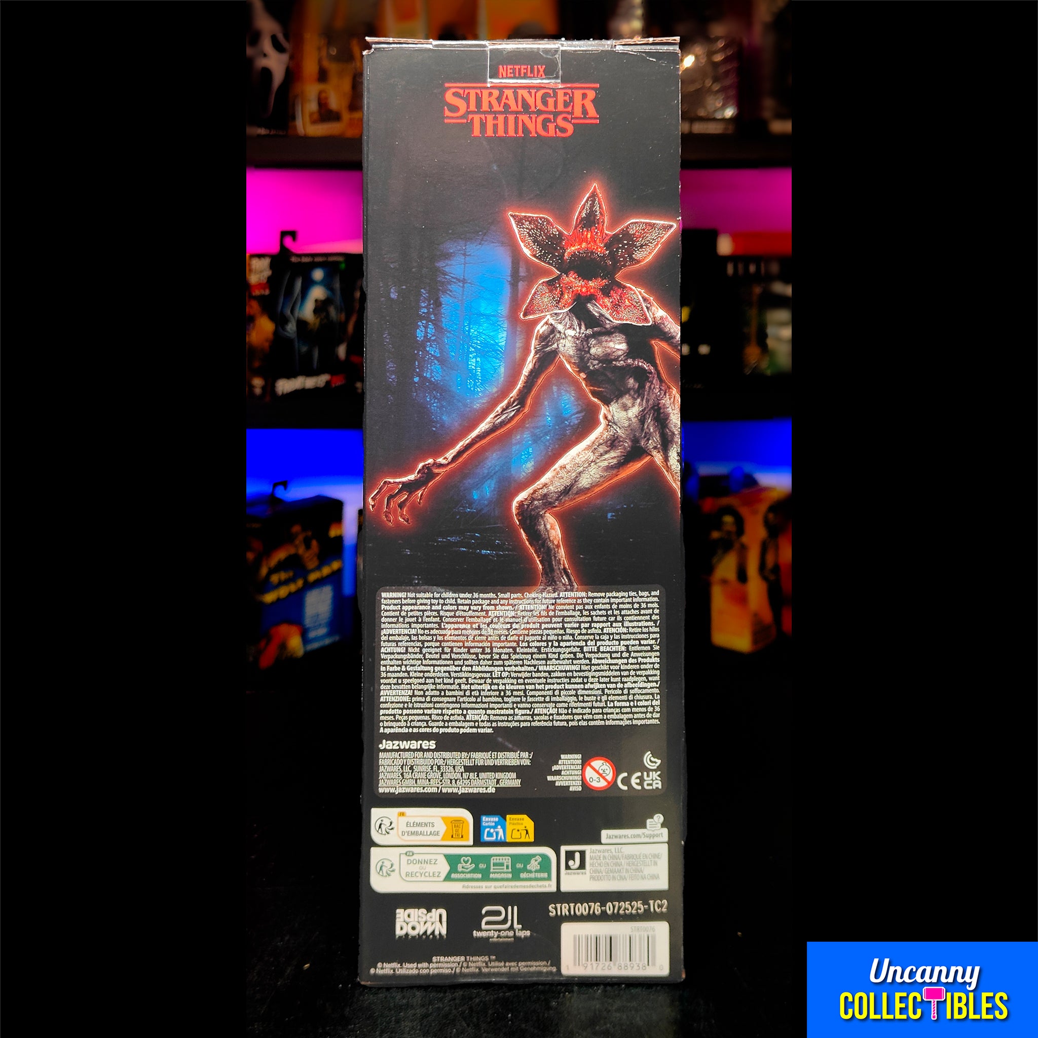Stranger Things Demogorgan Jazwares Action Figure 30cm – TV Icons & Heroes, Jazwares, 30 cm, brand new collector item, Uncanny Collectibles Dublin Ireland