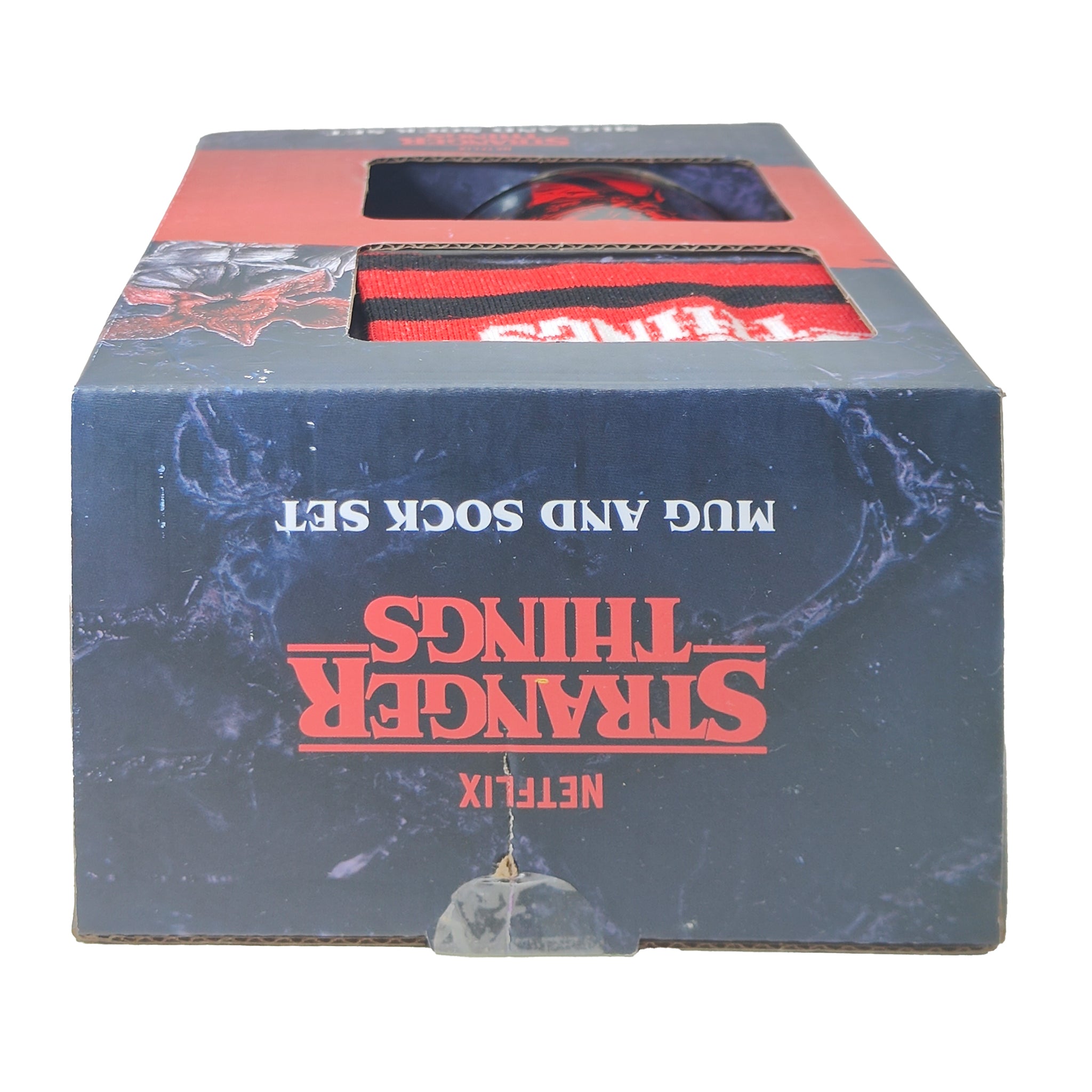Stranger Things Mug And Sock Set Cerda 2023 – TV Icons & Heroes, Rubie's, -, 2023, pre-owned collector piece, Uncanny Collectibles Dublin Ireland
