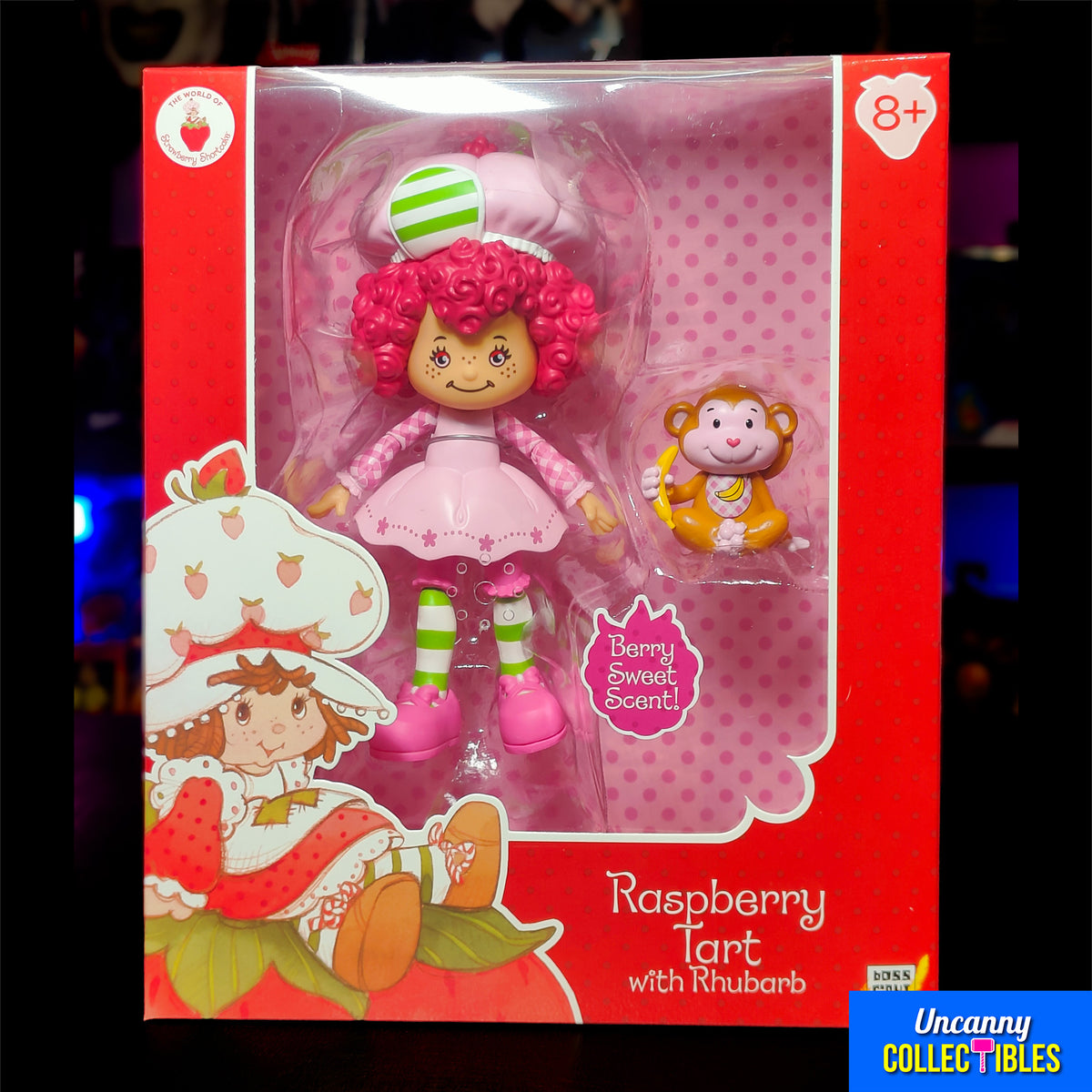Strawberry Shortcake Raspberry Tart and Rhubarb Monkey Boss Fight Studio Figure
