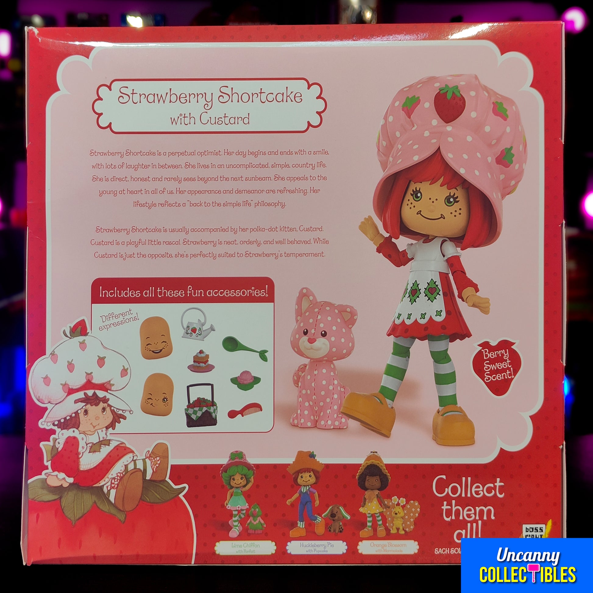 Strawberry Shortcake With Custard Boss Fight Studios Action Figure 10cm