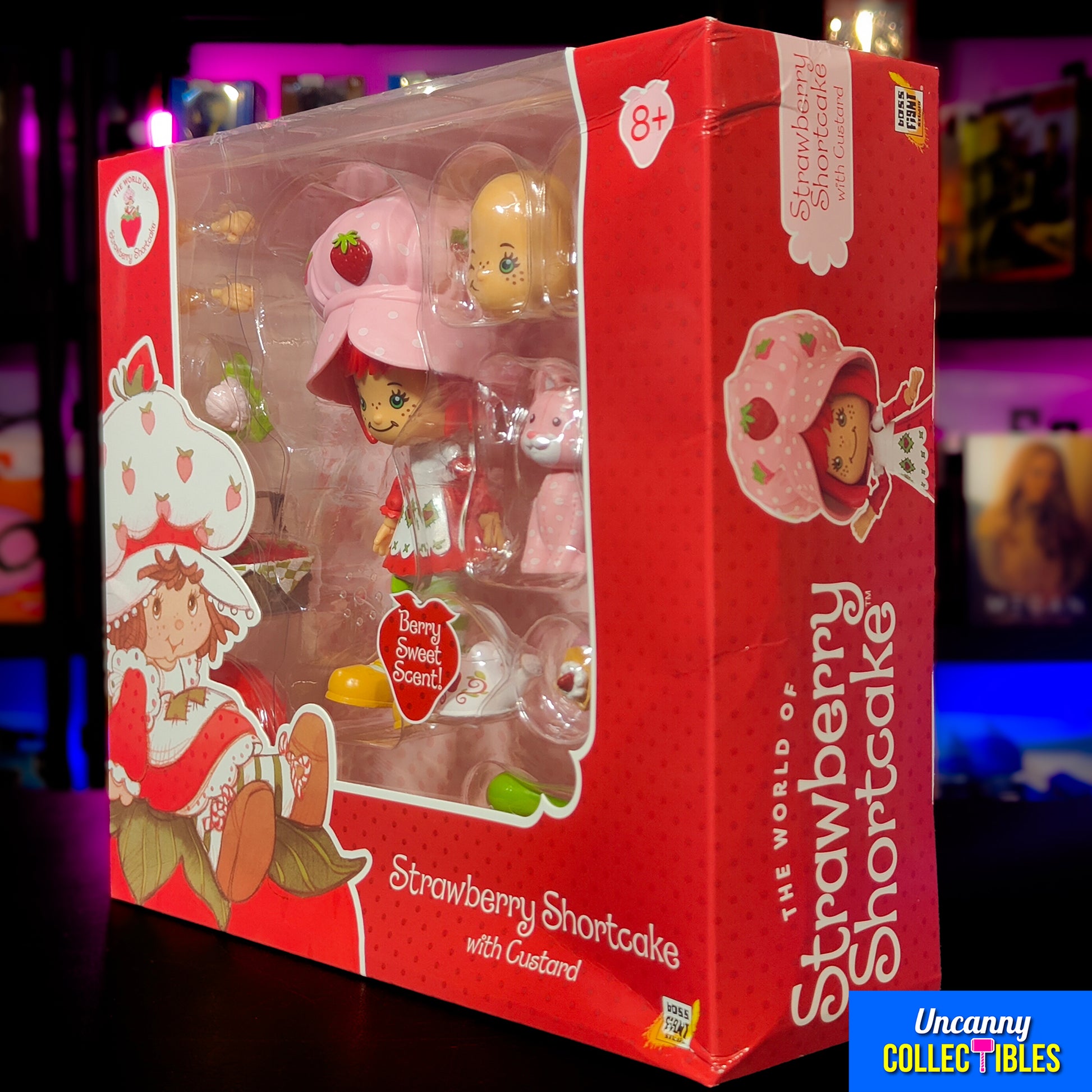 Strawberry Shortcake With Custard Boss Fight Studios Action Figure 10cm