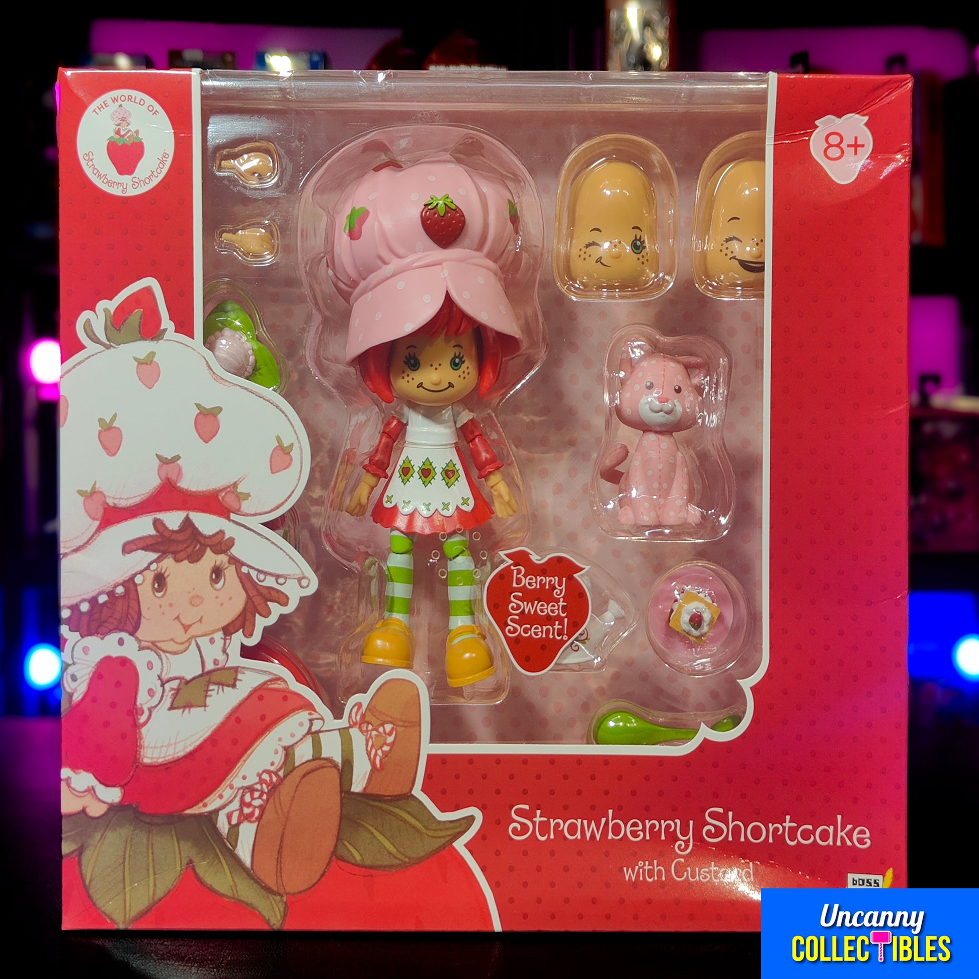 Strawberry Shortcake With Custard Boss Fight Studios Action Figure 10cm