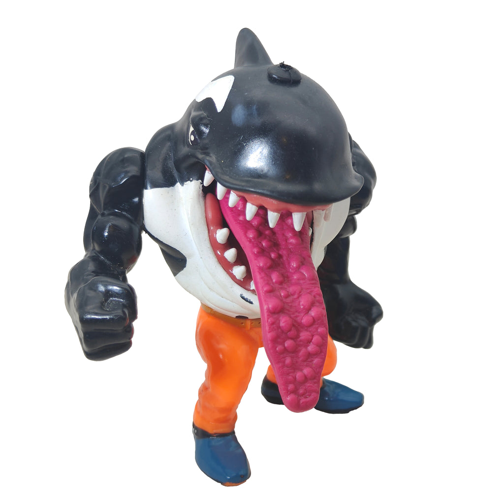 Street Sharks Moby Lick Mattel Action Figure 1995 15cm – TV Icons & Heroes, Mattel, 15 cm, 1995, pre-owned collector piece, Uncanny Collectibles Dublin Ireland