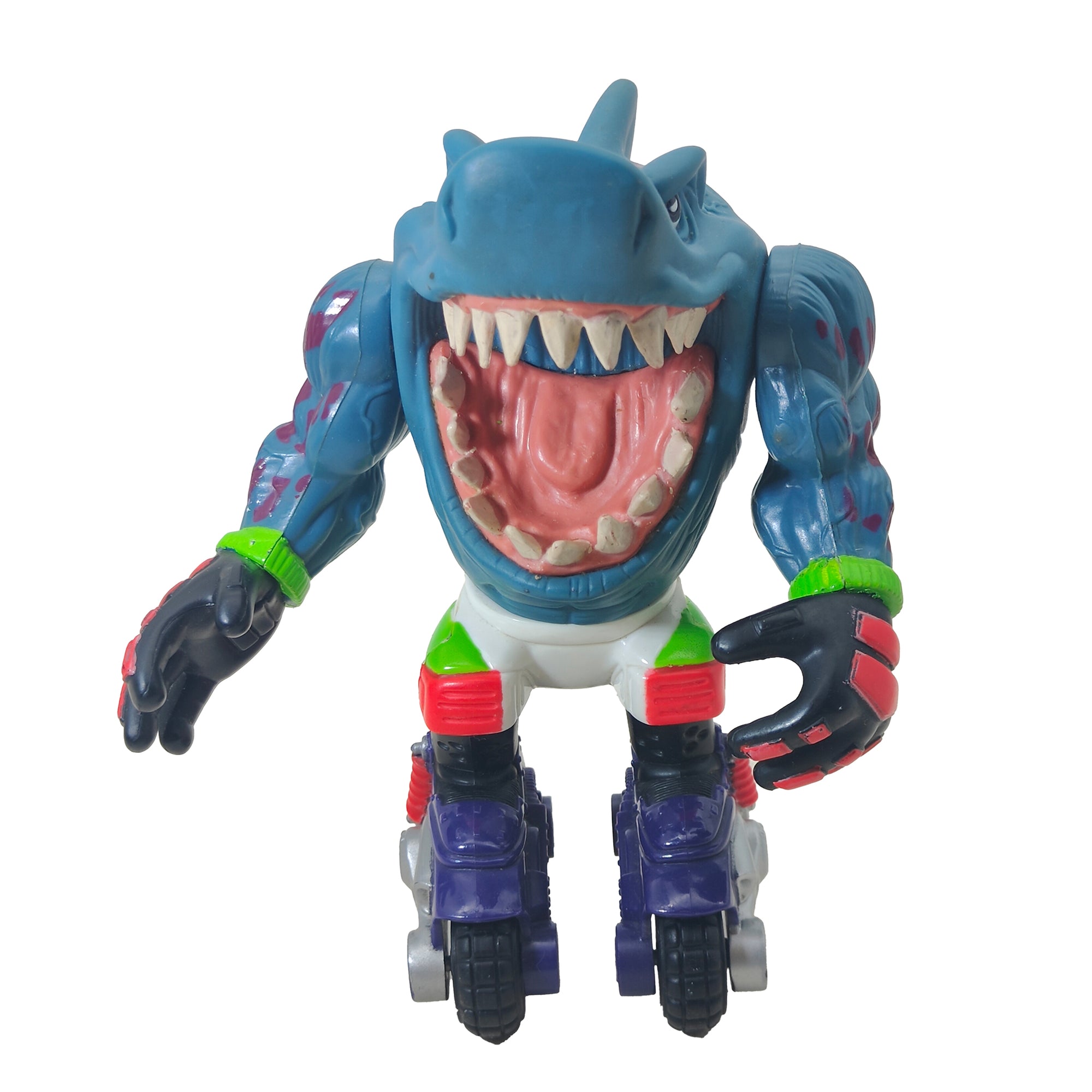 Street Sharks Moto Streex Blades Mattel Action Figure 1995 15cm