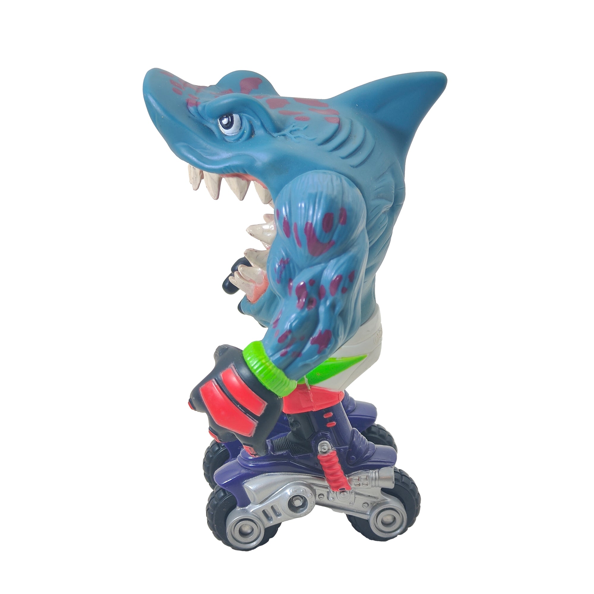 Street Sharks Moto Streex Blades Mattel Action Figure 1995 15cm