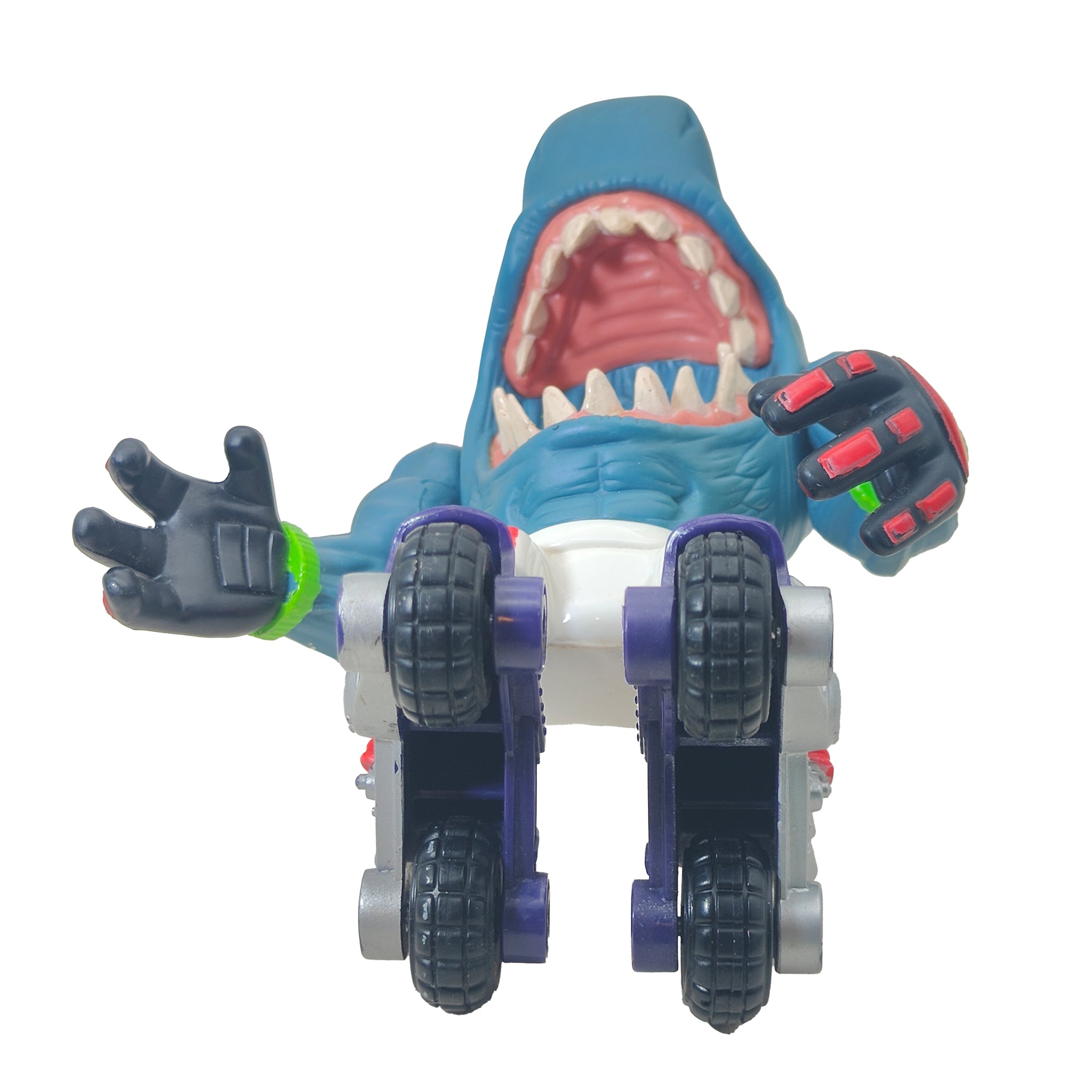 Street Sharks Moto Streex Blades Mattel Action Figure 1995 15cm – TV Icons & Heroes, Mattel, 15 cm, 1995, pre-owned collector piece, Uncanny Collectibles Dublin Ireland
