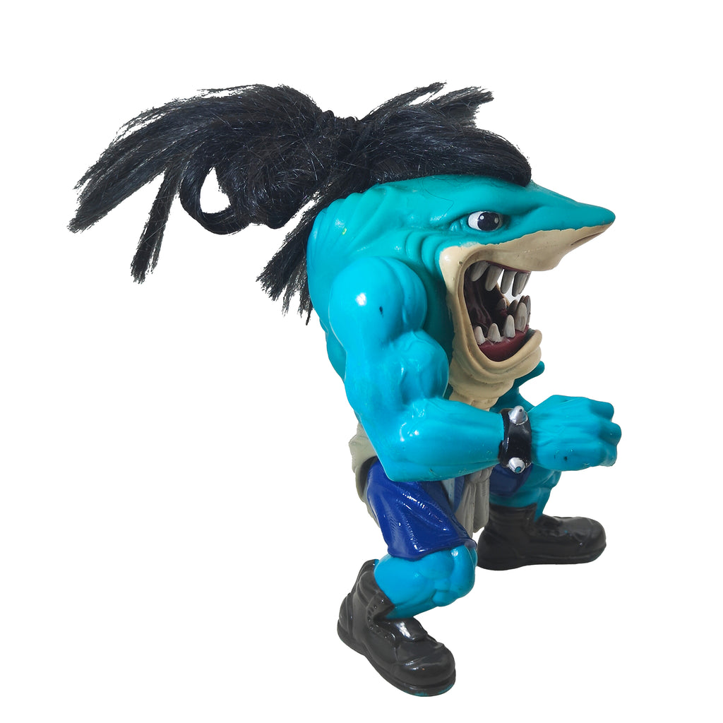 Street Sharks Rox Mattel Action Figure 1995 15cm – TV Icons & Heroes, Mattel, 15 cm, 1995, pre-owned collector piece, Uncanny Collectibles Dublin Ireland