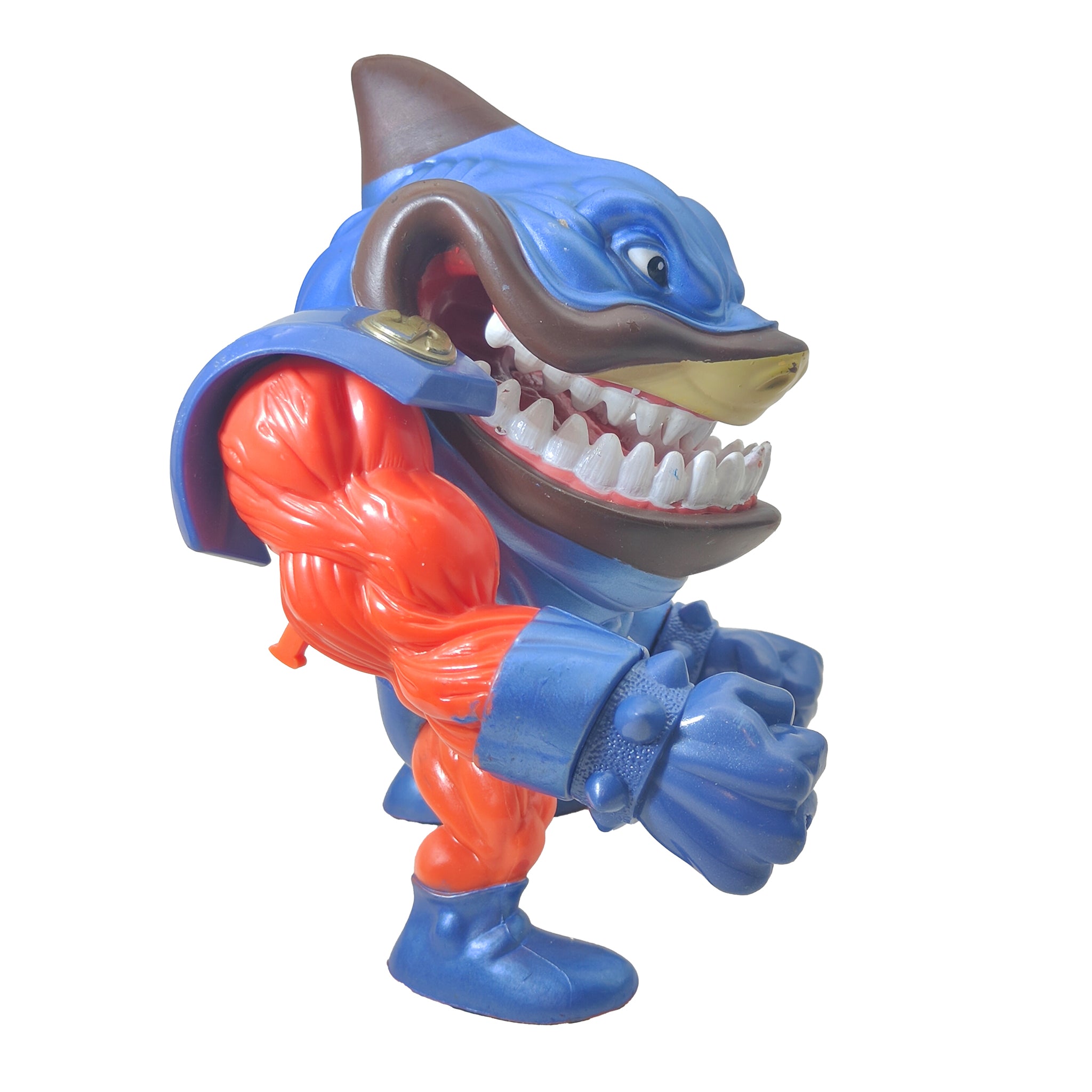 Street Sharks Super Slammu Mattel Action Figure 1995 15cm – TV Icons & Heroes, Mattel, 15 cm, 1995, pre-owned collector piece, Uncanny Collectibles Dublin Ireland