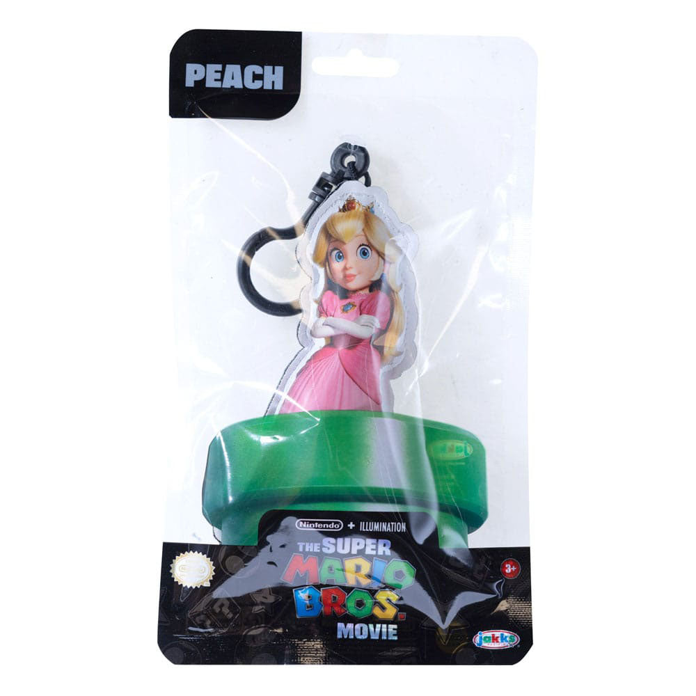 Super Mario Bros Movie Plush Keyring – Video Game Characters, JAKKS Pacific, 8 cm, 1999, brand new collector item, Uncanny Collectibles Dublin Ireland