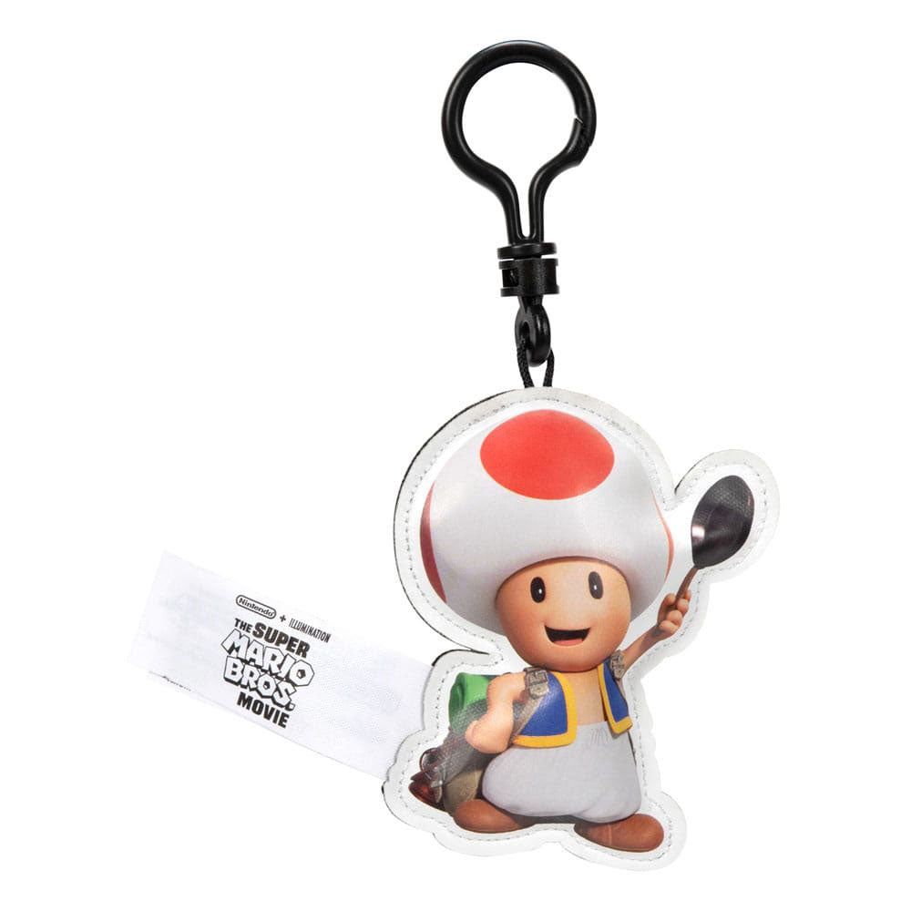 Super Mario Bros Movie Plush Keyring – Video Game Characters, JAKKS Pacific, 8 cm, 1999, brand new collector item, Uncanny Collectibles Dublin Ireland