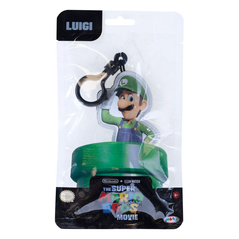 Super Mario Bros Movie Plush Keyring – Video Game Characters, JAKKS Pacific, 8 cm, 1999, brand new collector item, Uncanny Collectibles Dublin Ireland