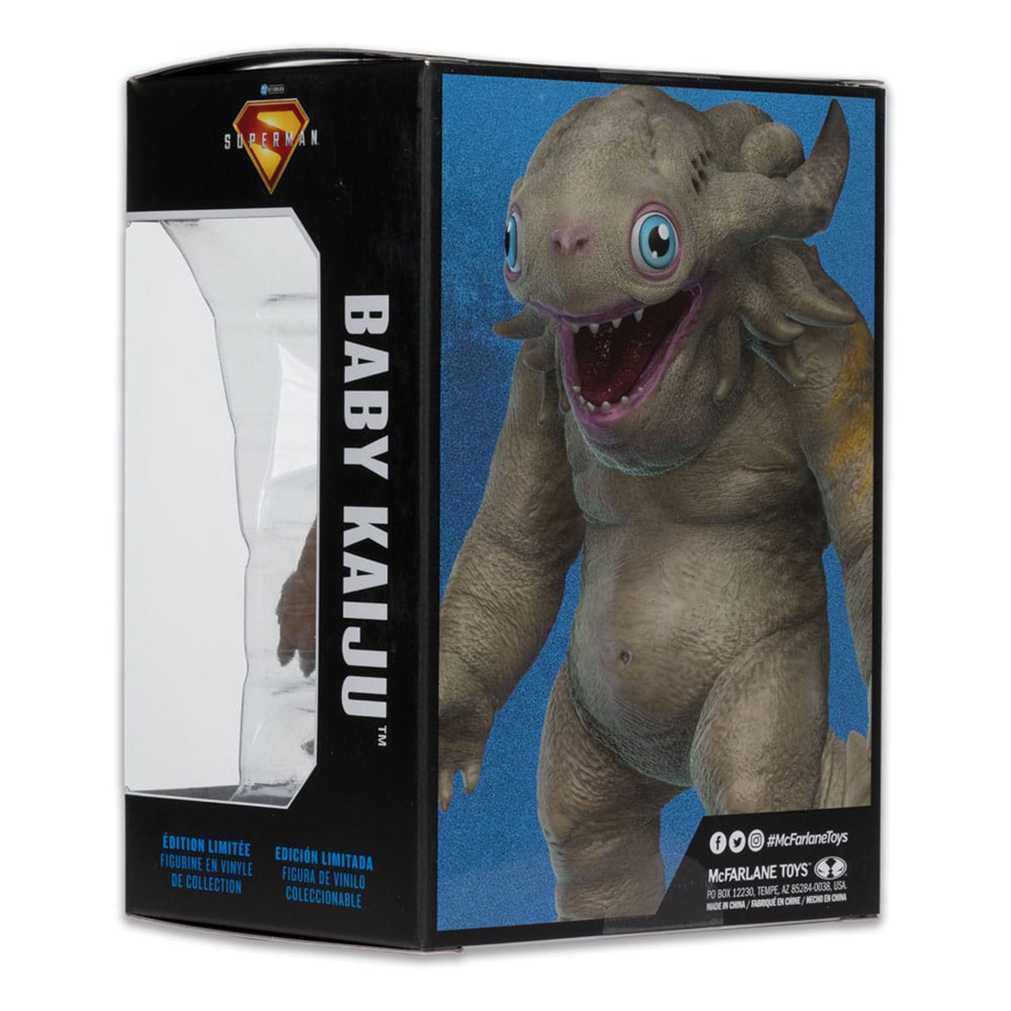 Superman 2025 Baby Kaiju McFarlane Todd's Mods Vinyl Statue 11cm