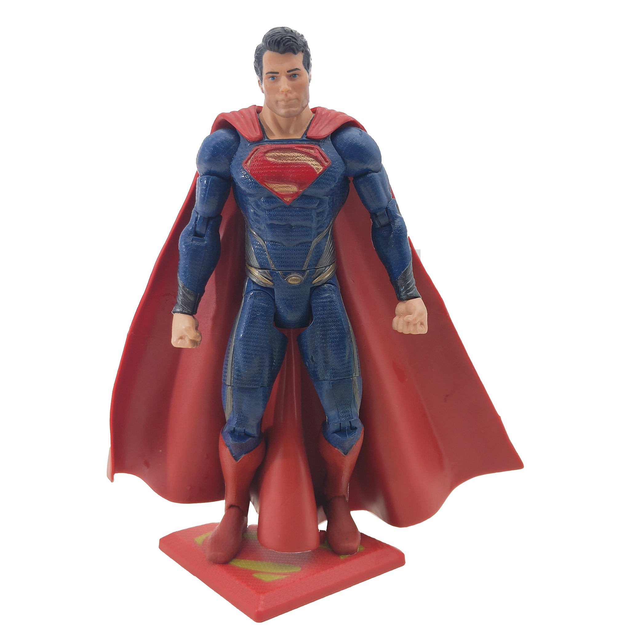 Superman Man of Steel Movie Masters Mattel Action Figure 2013 15cm – Superman, Mattel, 15 cm, 2013, pre-owned collector piece, Uncanny Collectibles Dublin Ireland