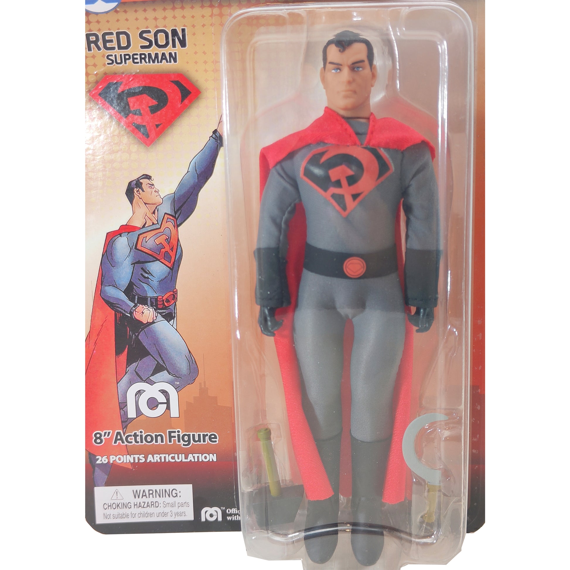 Buy Superman Red Son Mego Action Figure 2021 20cm online at Uncanny Collectibles - Fast Delivery from Ireland